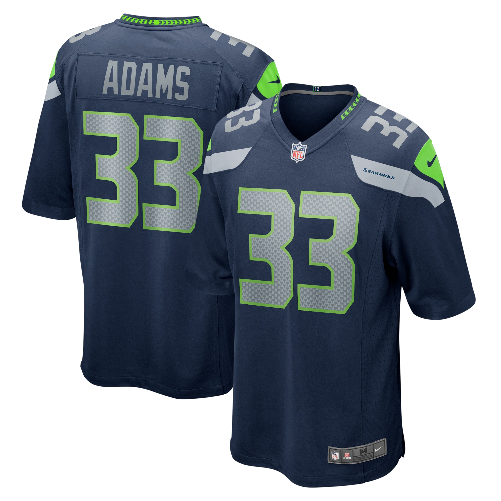 Jamal Adams Seattle Seahawks Game Jersey - Men's