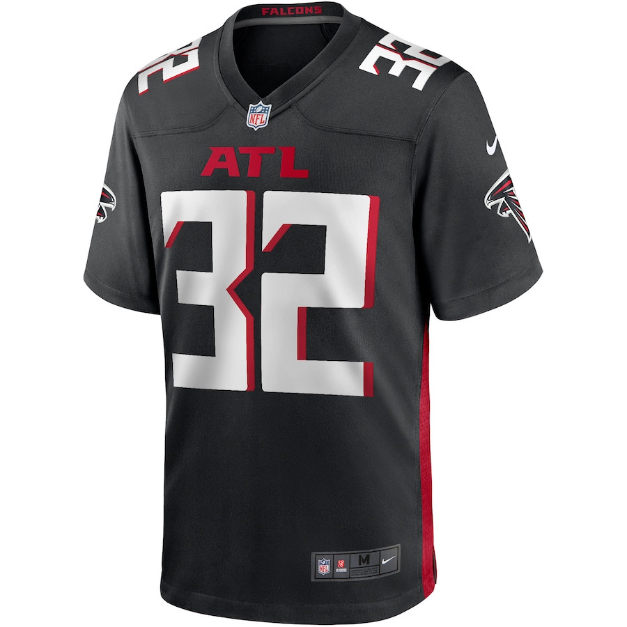 Alternative view of Jamal Anderson #32 Atlanta Falcons Game Jersey - Men's | Black