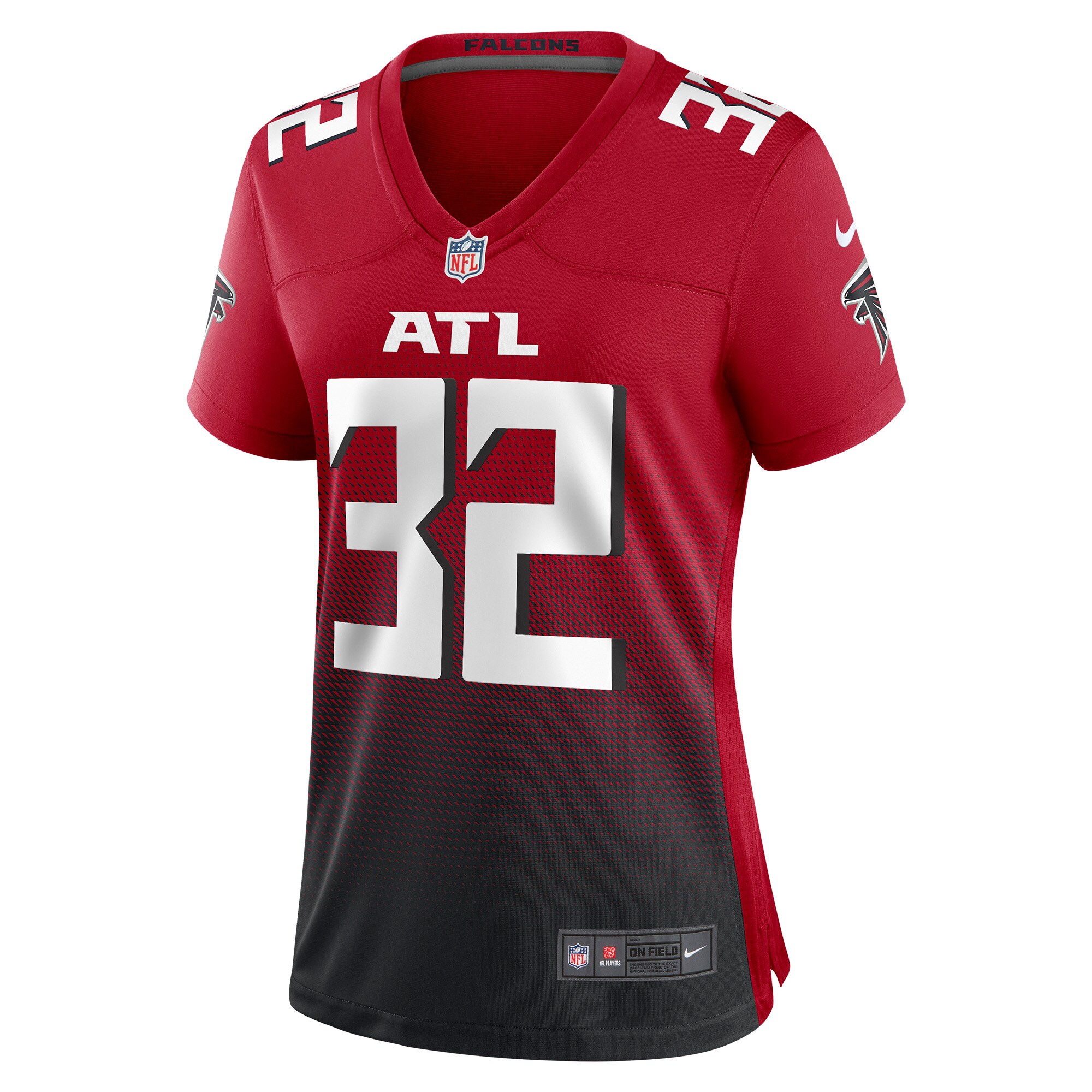 Alternative view of Jamal Anderson Atlanta Falcons Game Jersey - Women's