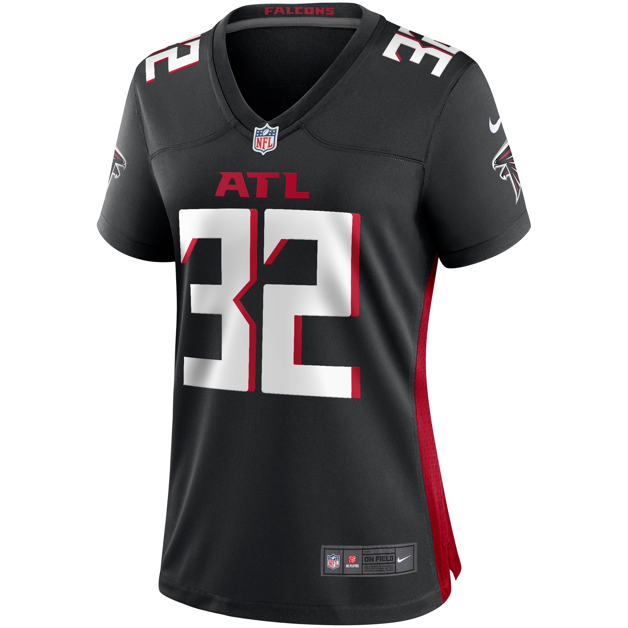 Alternative view of Jamal Anderson Atlanta Falcons Retired Player Game Jersey - Women's