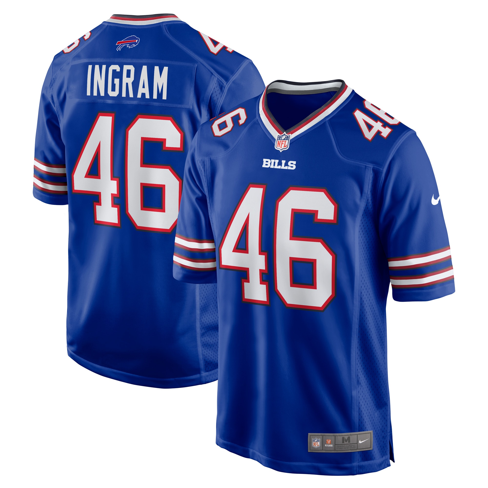 Ja'Marcus Ingram Buffalo Bills Game Jersey - Men's