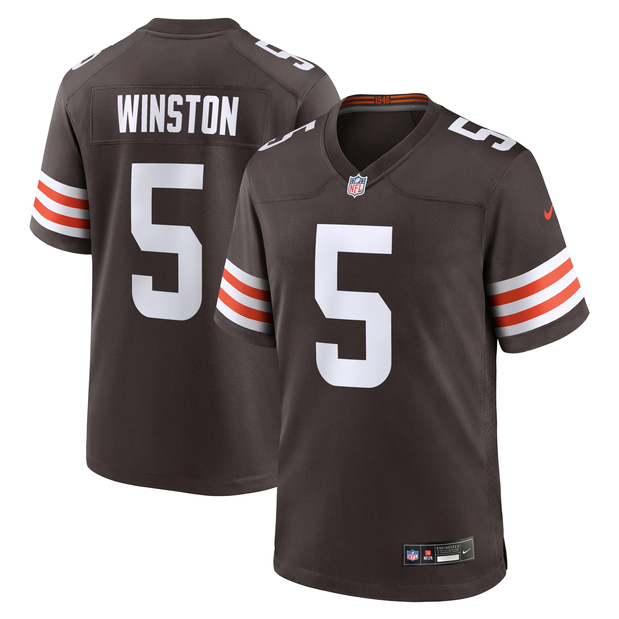 Jameis Winston Cleveland Browns Game Jersey - Men's