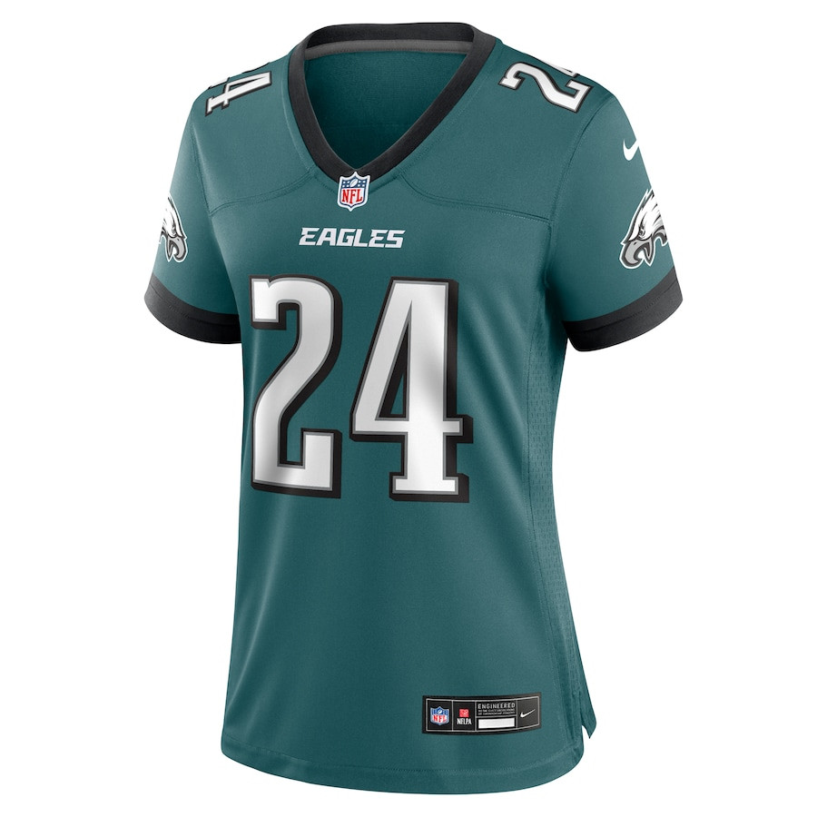 James Bradberry IV #24 Philadelphia Eagles Game Jersey - Women's | Midnight Green - Image 2