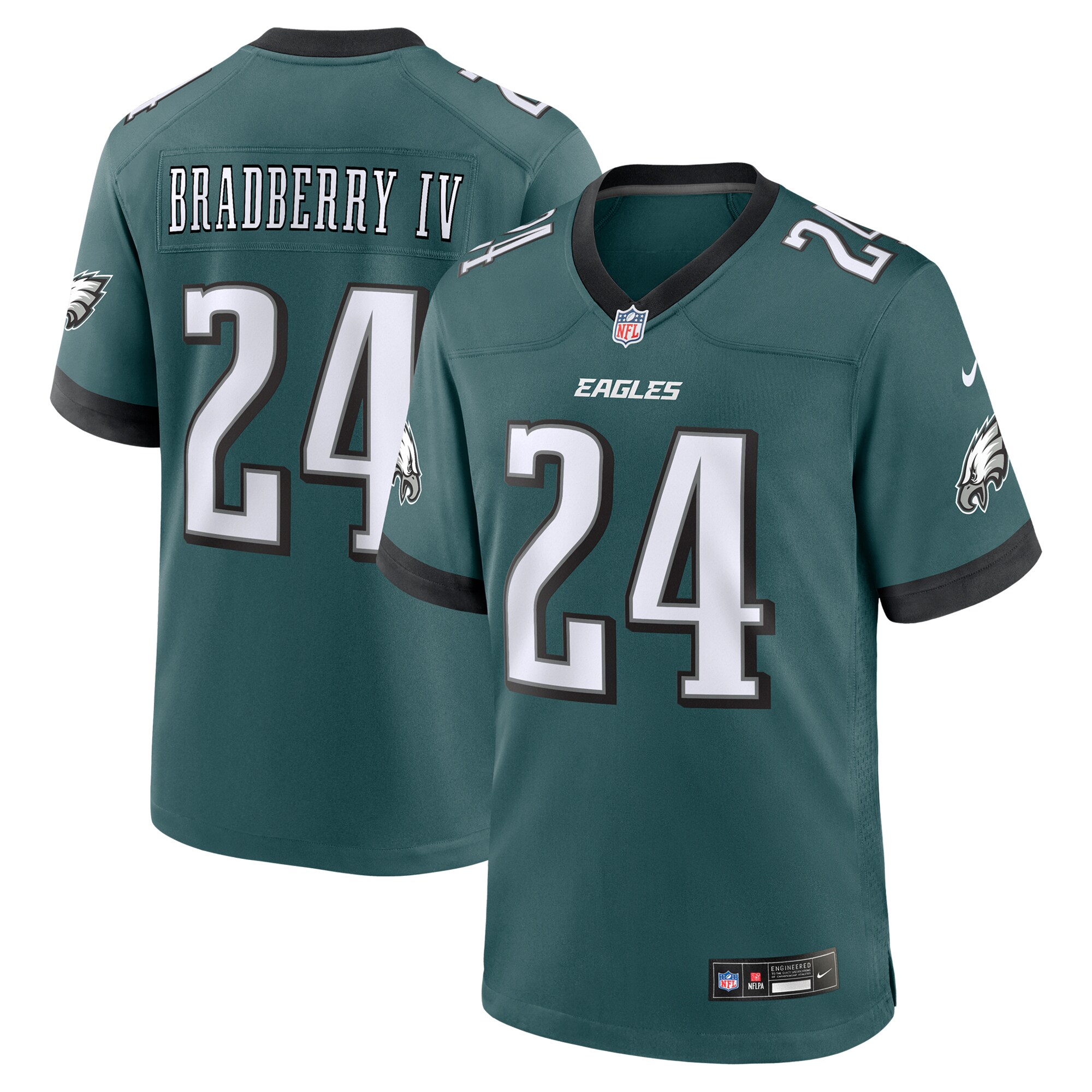 James Bradberry IV Philadelphia Eagles Game Jersey - Men's