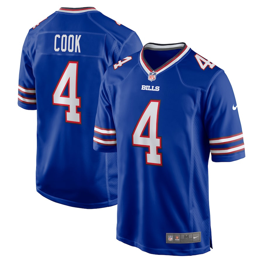 James Cook #4 Buffalo Bills Game Jersey - Men's | Royal