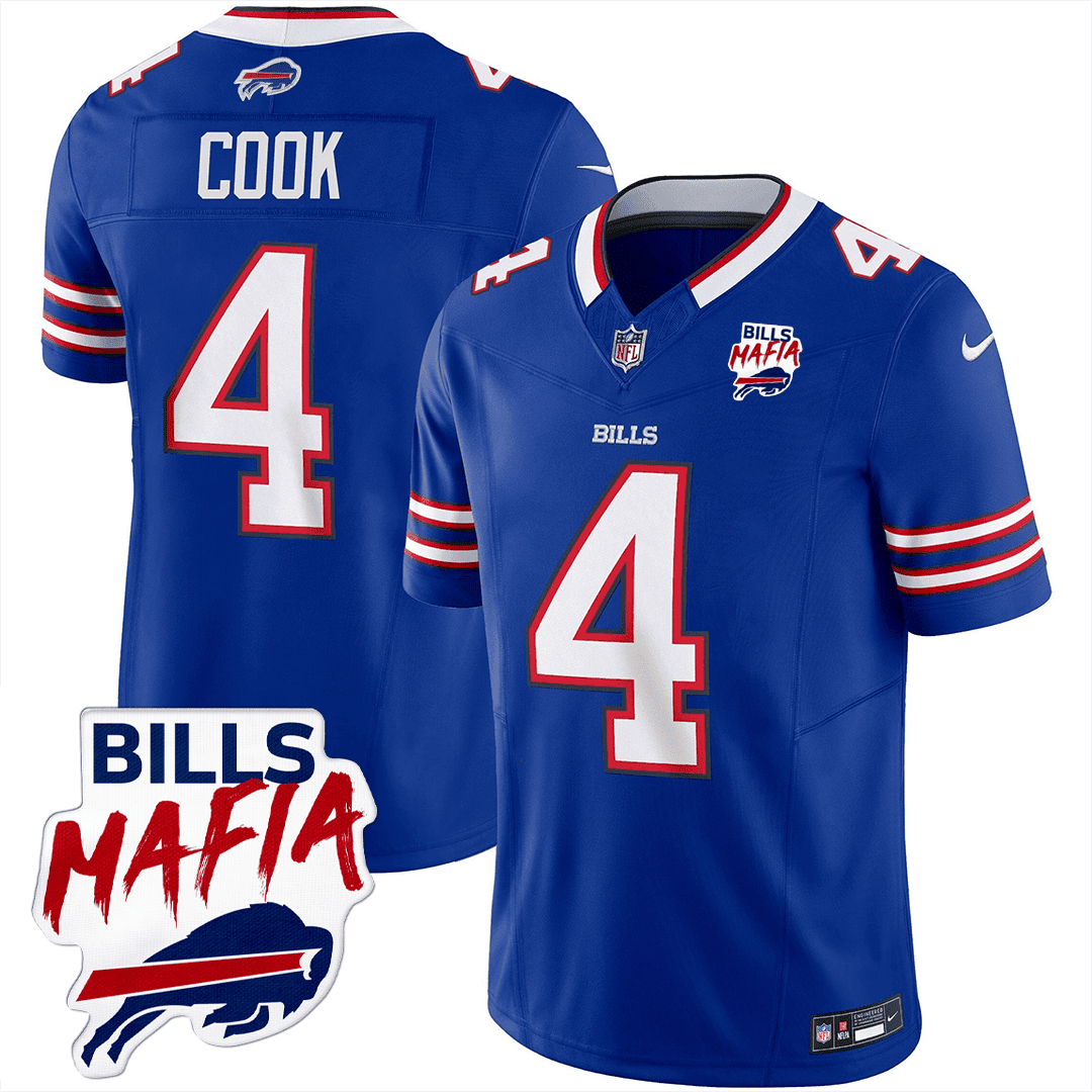 James Cook #4 Buffalo Bills Game Jersey - Men's | Royal
