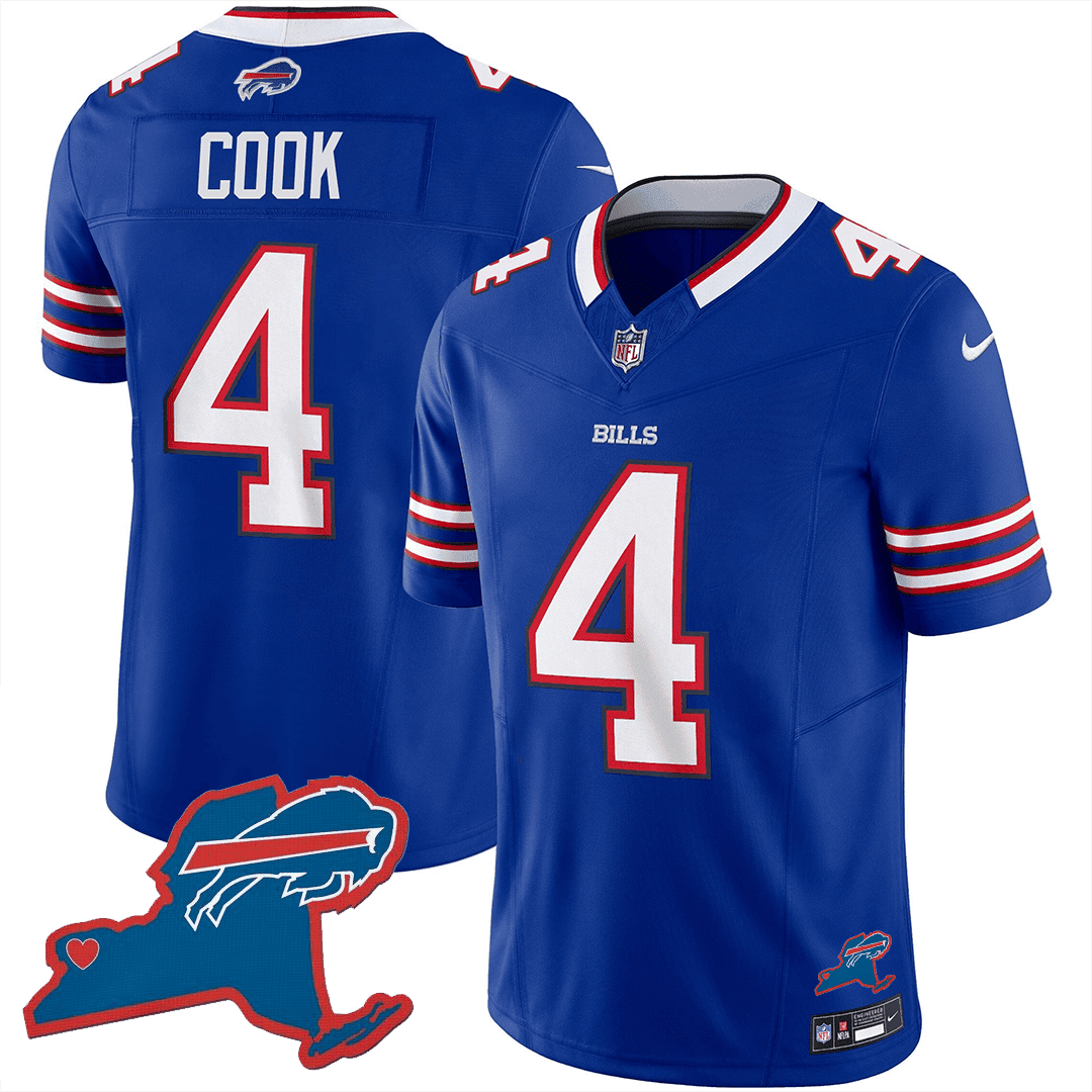 James Cook #4 Buffalo Bills Game Jersey - Men's | Royal