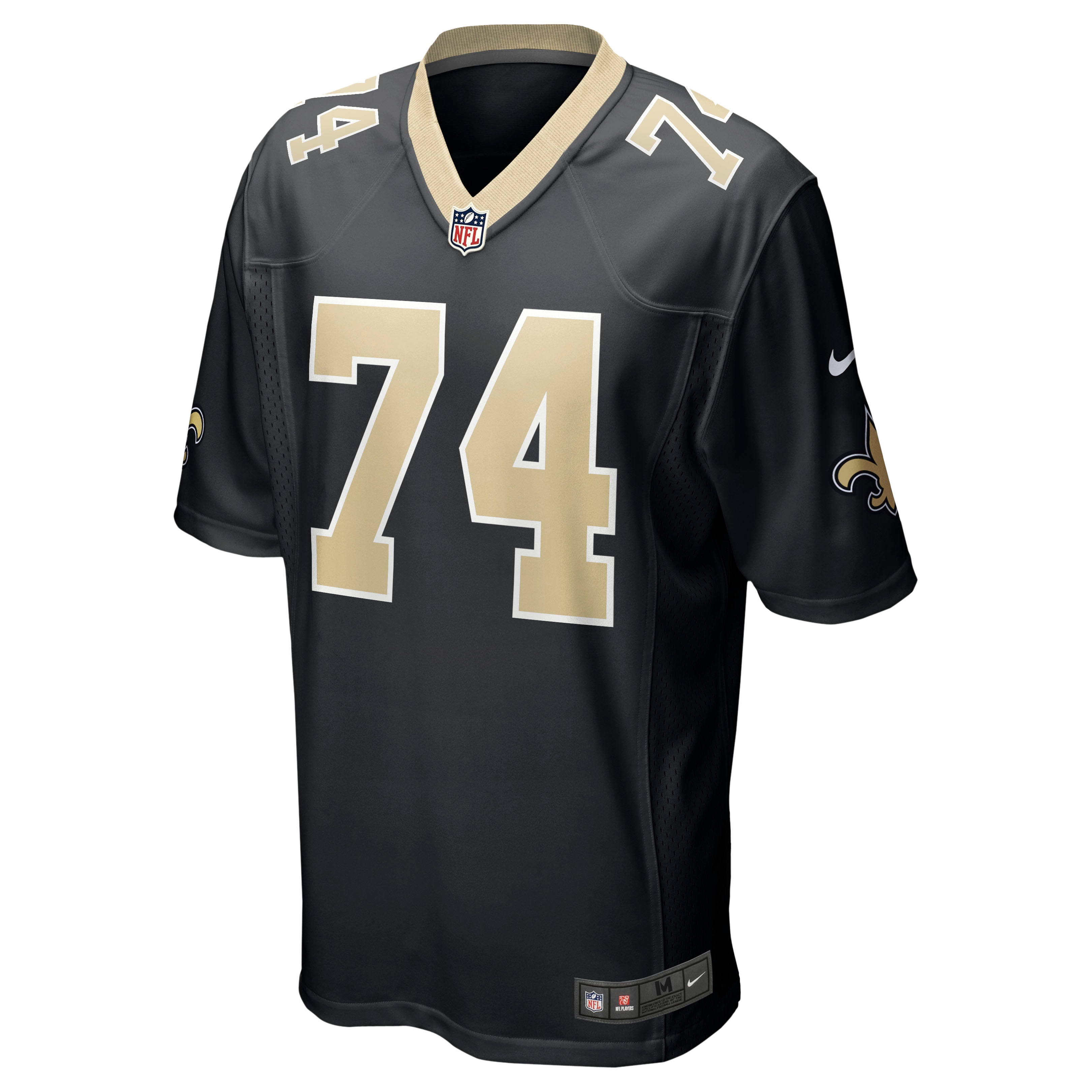 Alternative view of James Hurst New Orleans Saints Game Jersey - Men's