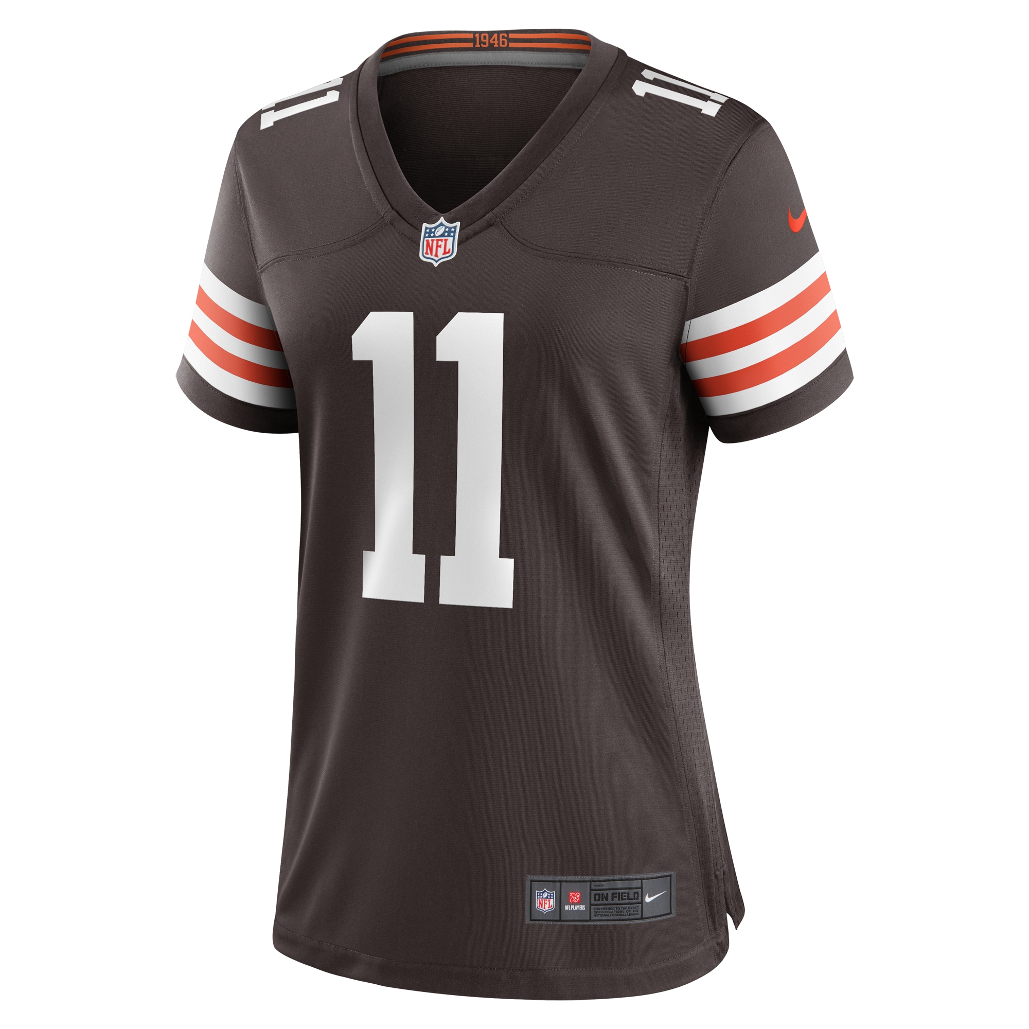 Alternative view of James Proche II Cleveland Browns Game Jersey - Women's