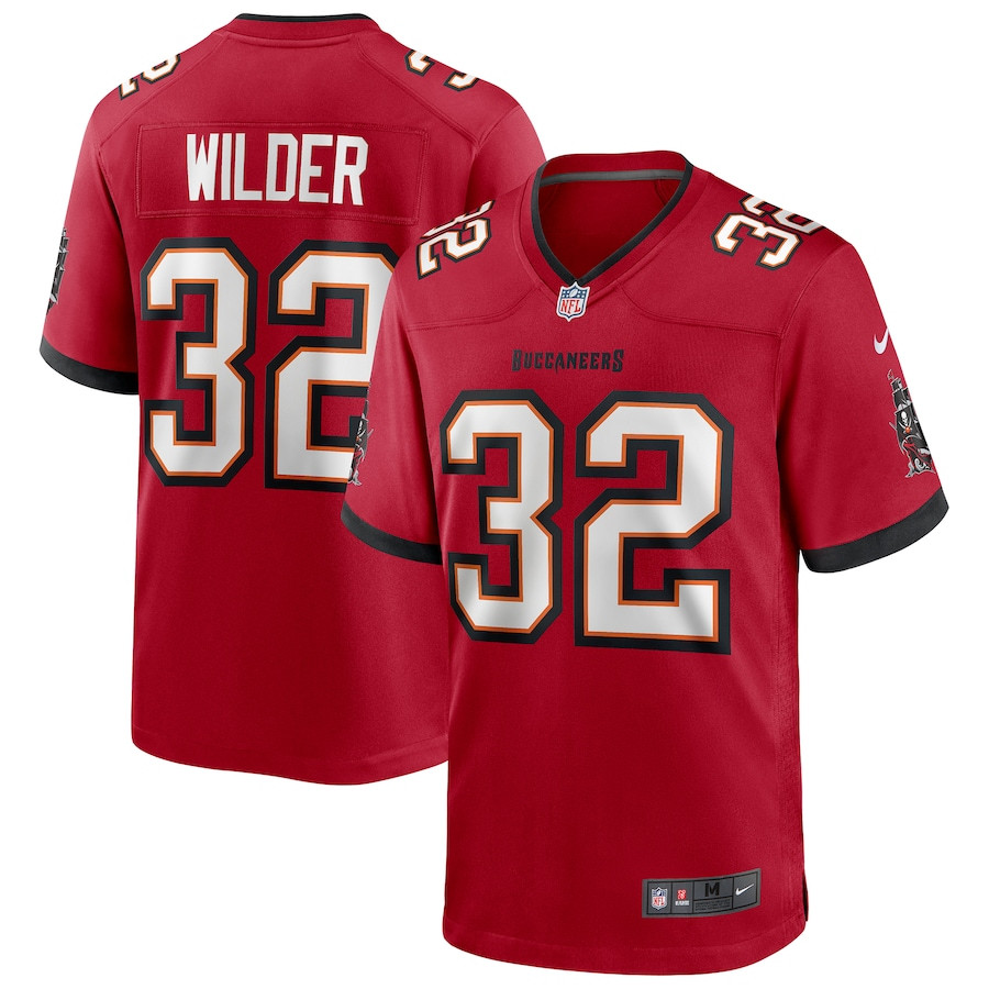 James Wilder #32 Tampa Bay Buccaneers Game Jersey - Men's | Red