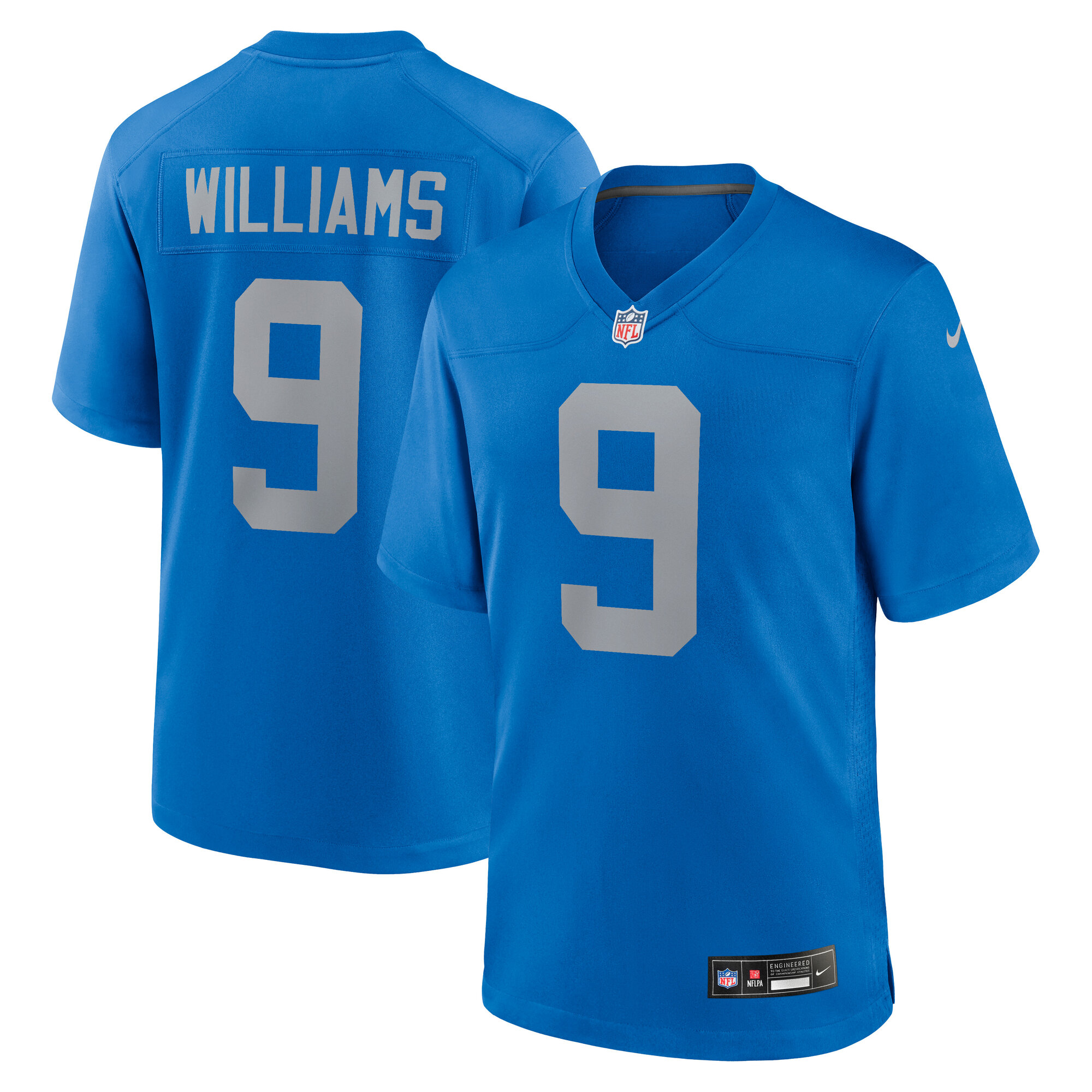 Jameson Williams Detroit Lions Alternate Game Jersey - Men's