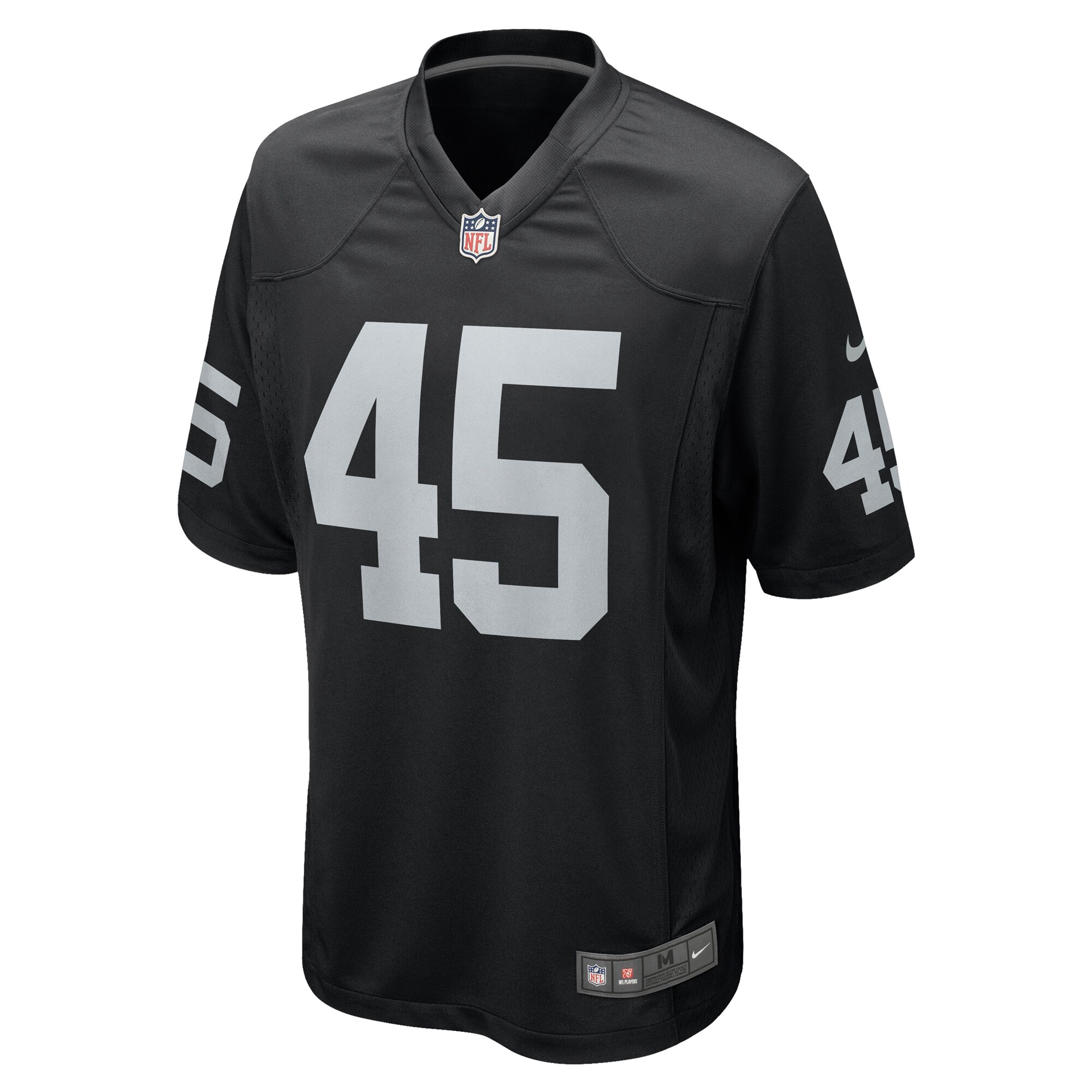 Alternative view of Jaquan Johnson Las Vegas Raiders Game Jersey - Men's