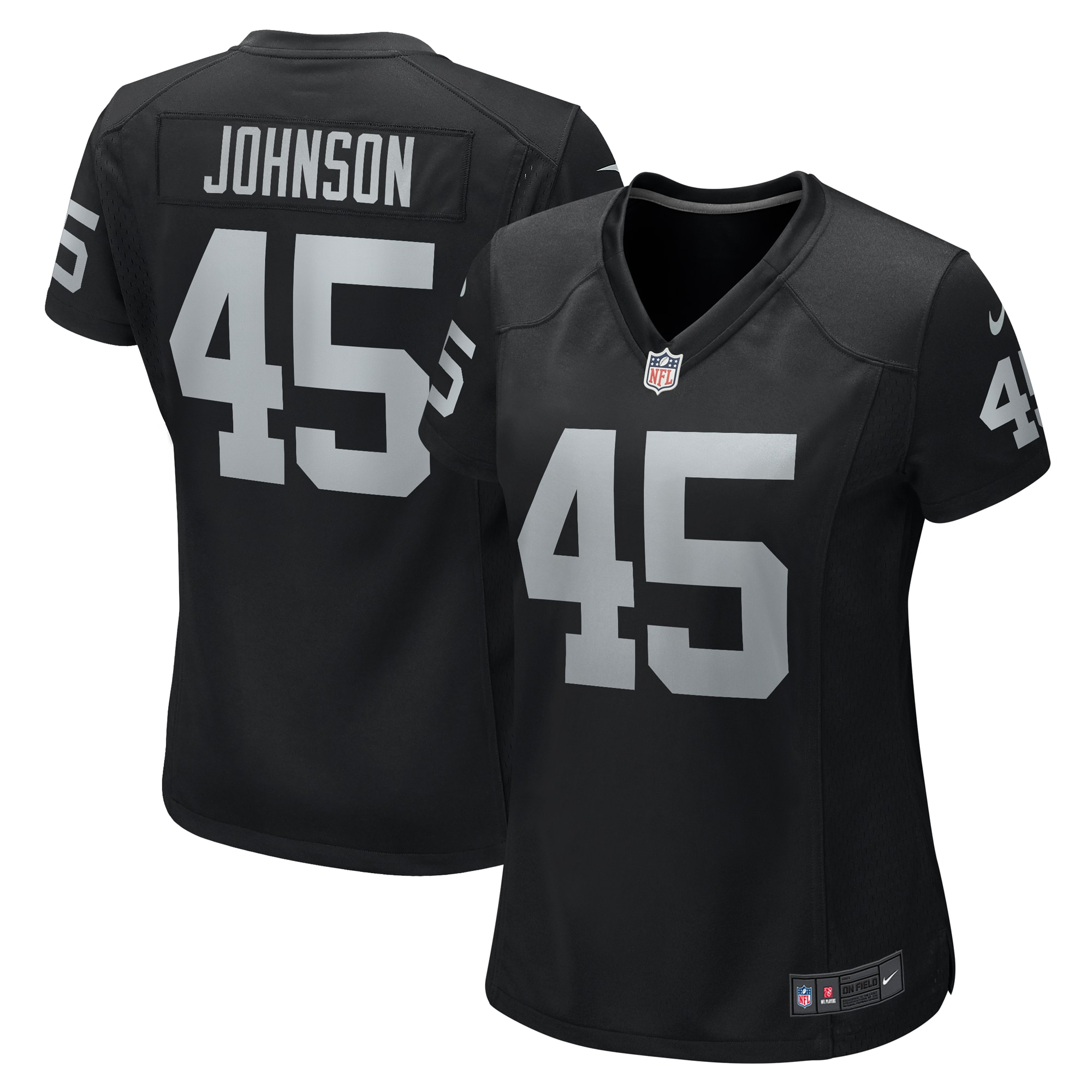 Jaquan Johnson Las Vegas Raiders Game Jersey - Women's
