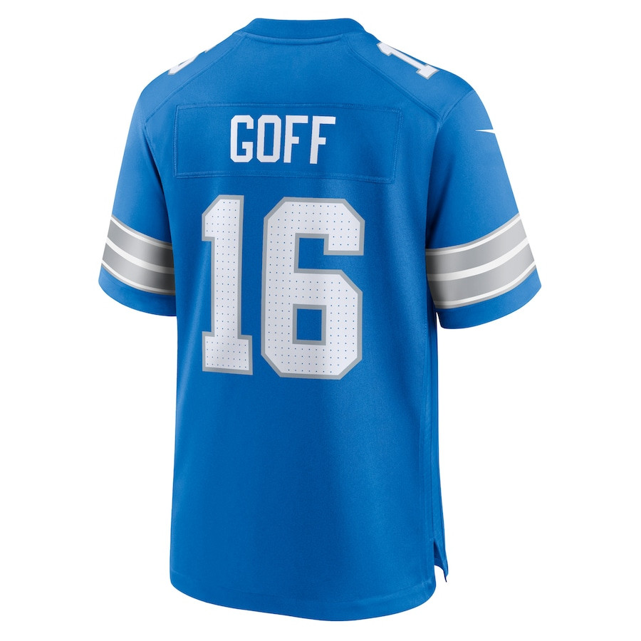 Jared Goff #16 Detroit Lions Game Jersey - Men's - Image 3