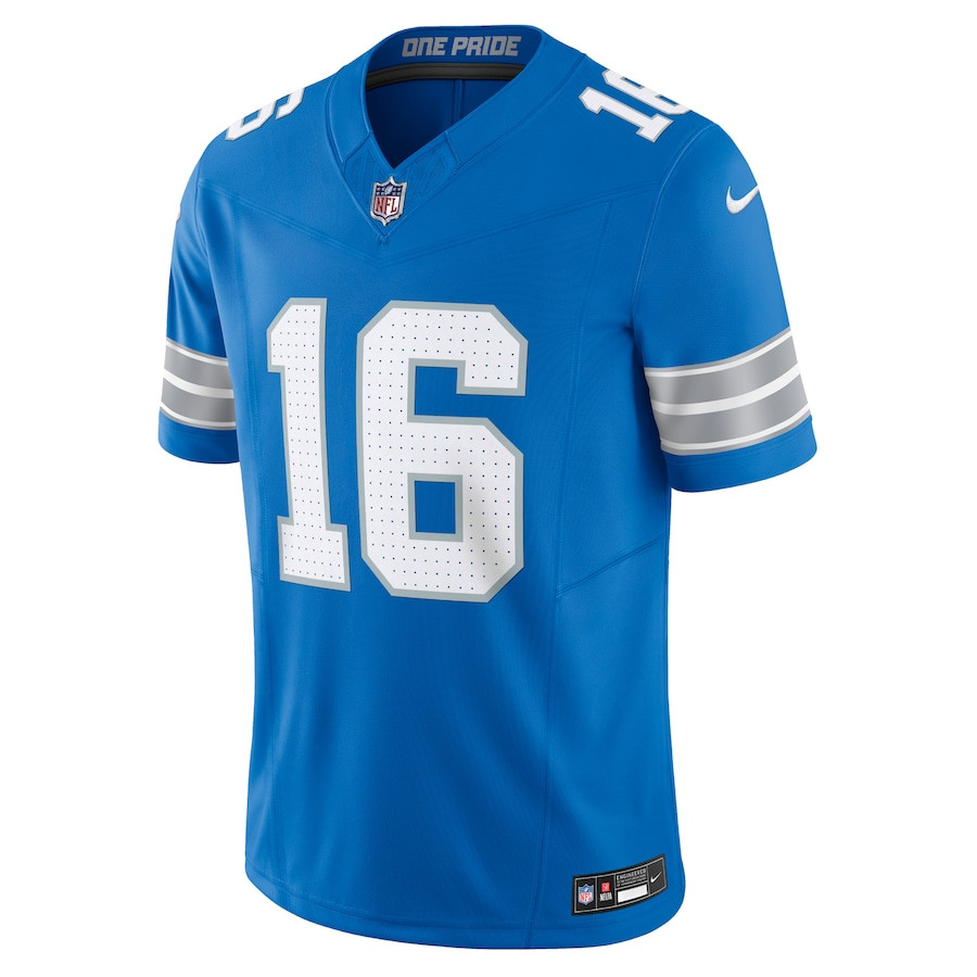 Alternative view of Jared Goff #16 Detroit Lions Vapor F.U.S.E. Limited Jersey - Men's