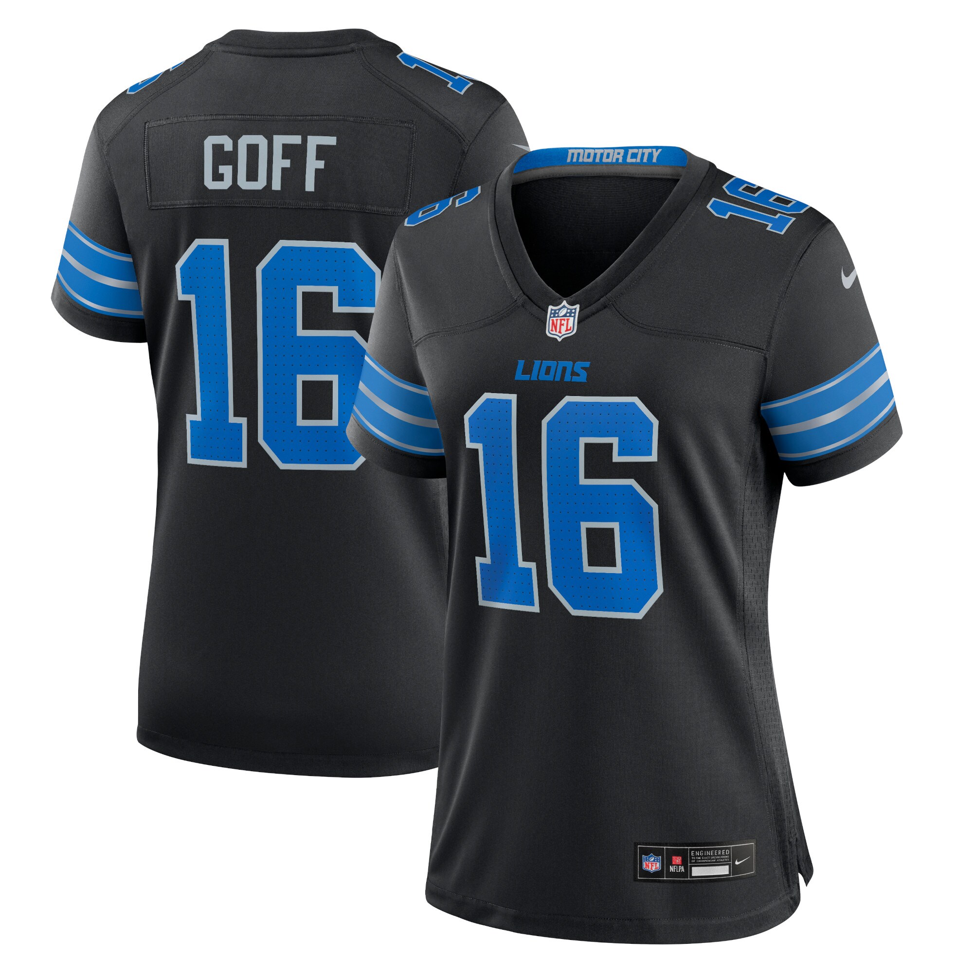Jared Goff Detroit Lions 2nd Alternate Game Jersey - Women's