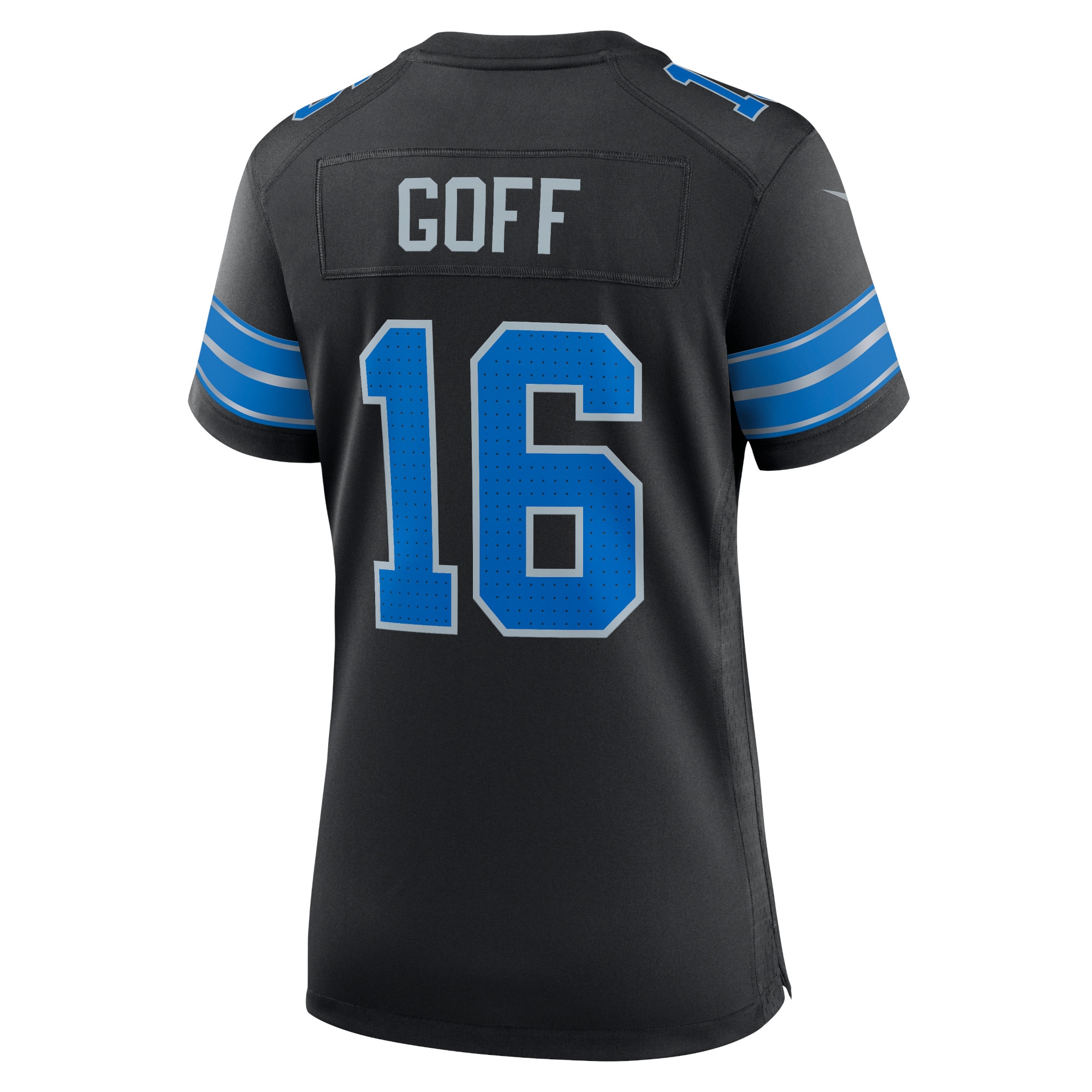 Jared Goff Detroit Lions 2nd Alternate Game Jersey - Women's - Image 3