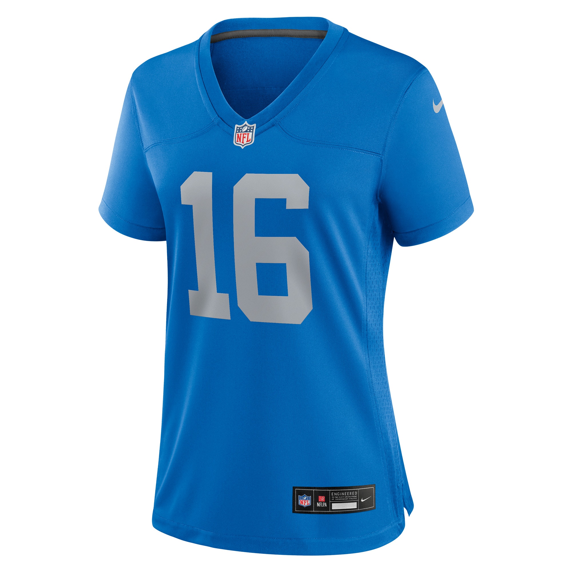Alternative view of Jared Goff Detroit Lions Alternate Game Jersey - Women's