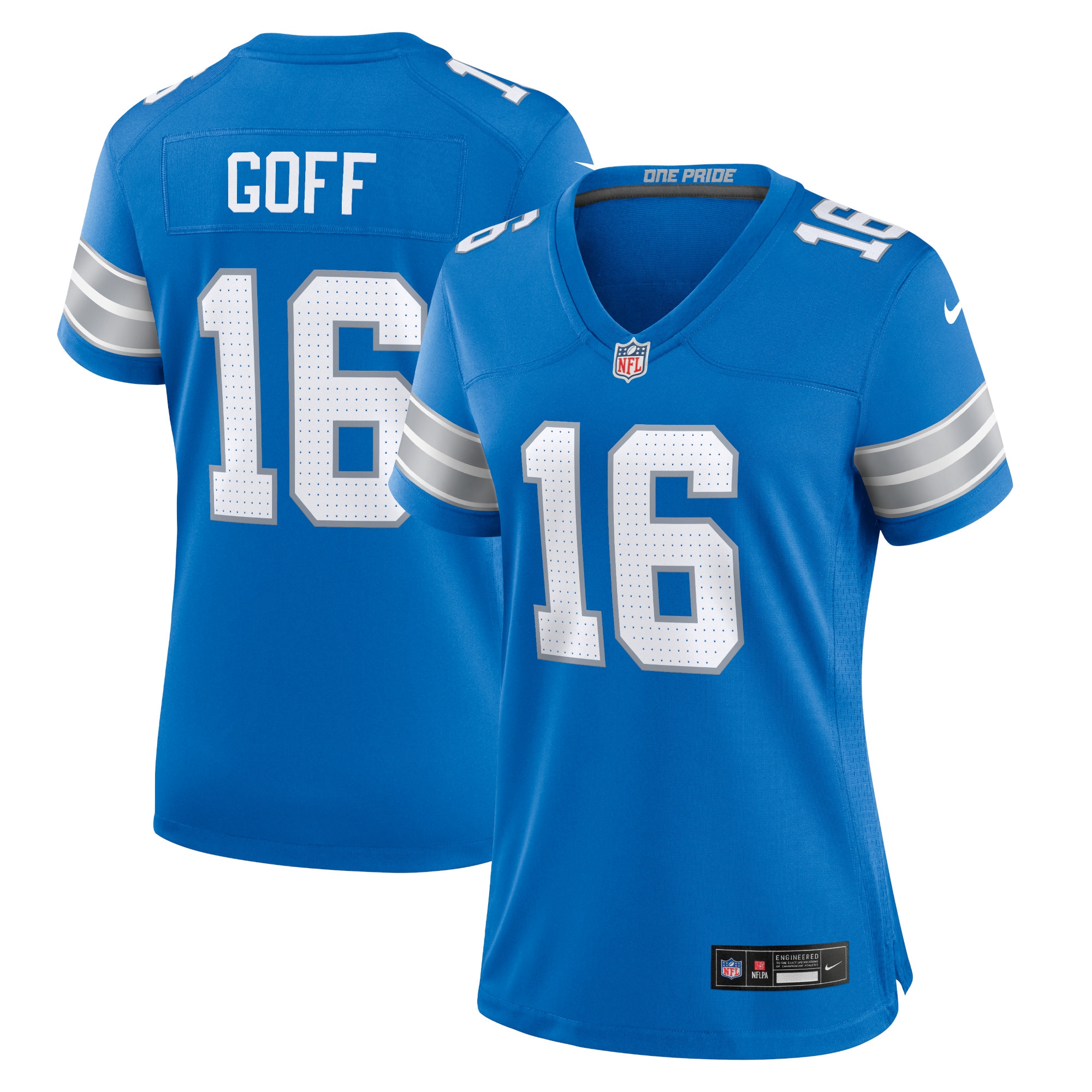 Jared Goff Detroit Lions Game Jersey - Women's