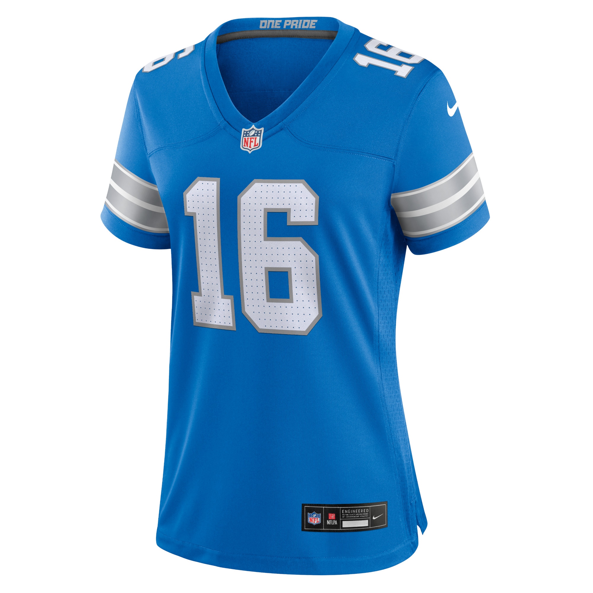 Alternative view of Jared Goff Detroit Lions Game Jersey - Women's