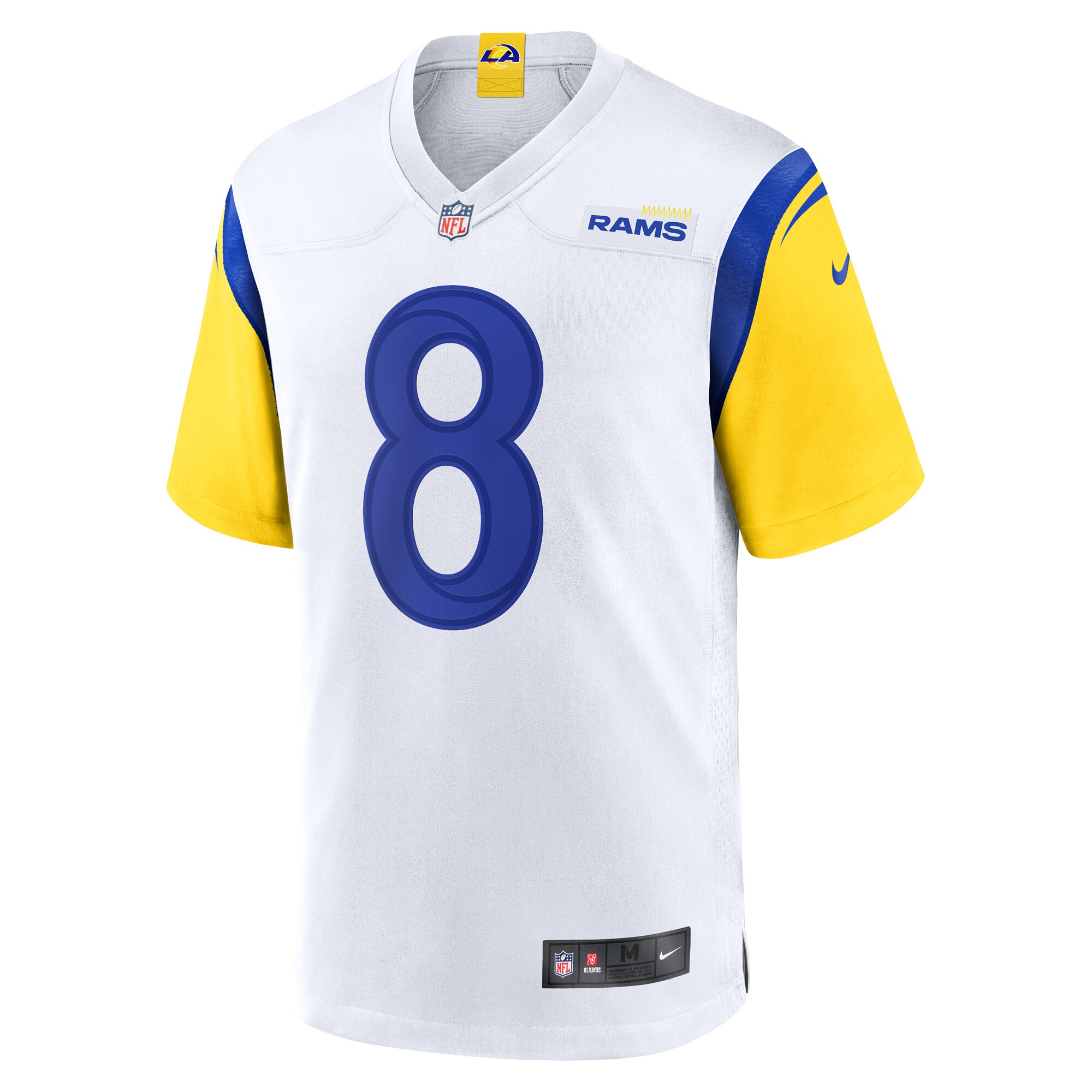 Alternative view of Jared Verse Los Angeles Rams Game Jersey - Men's