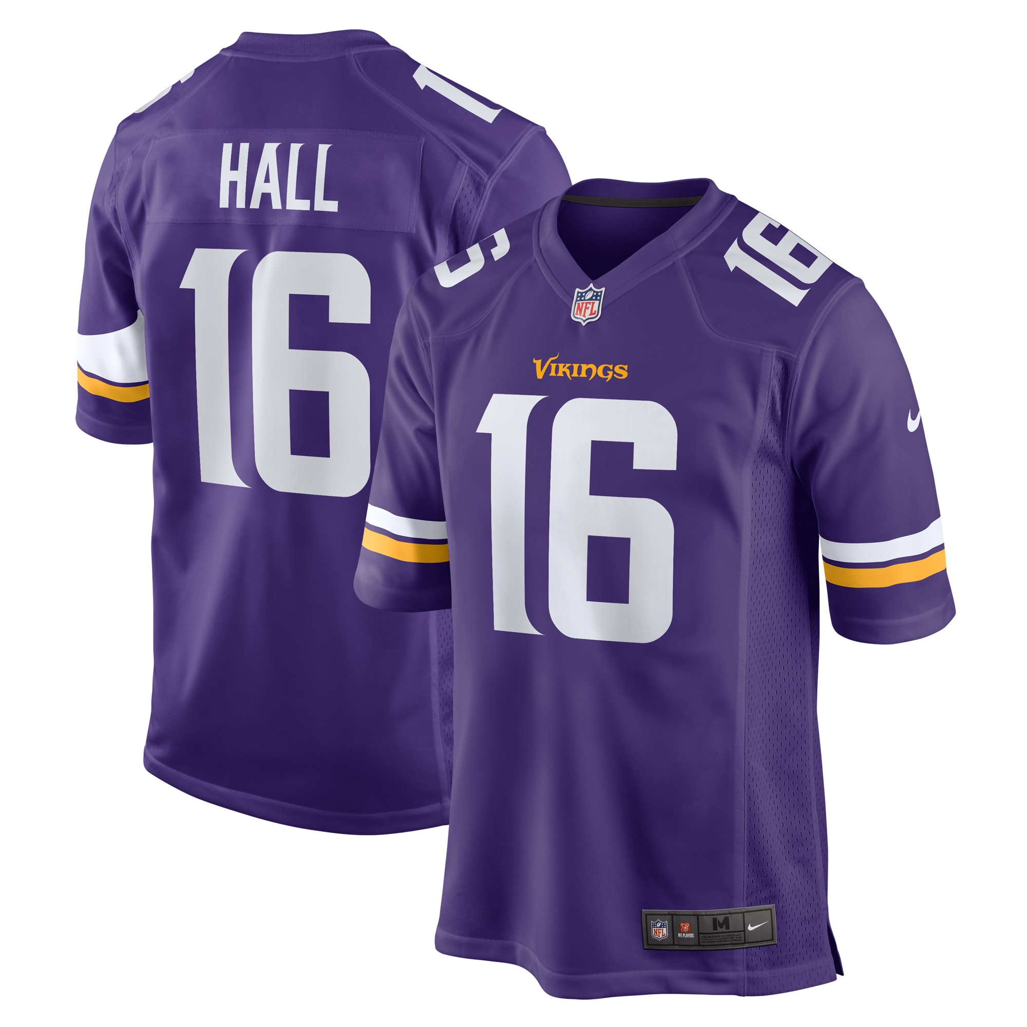 Jaren Hall Minnesota Vikings Game Jersey - Men's