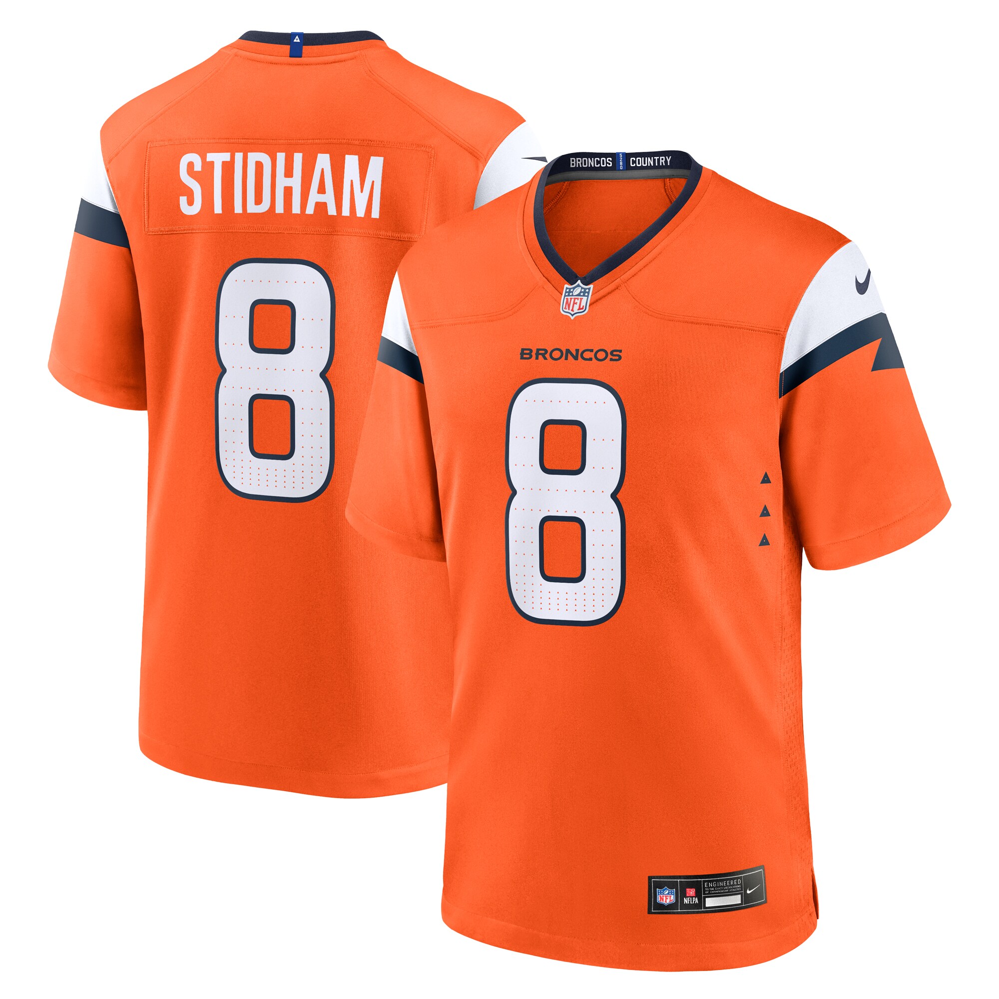 Jarrett Stidham Denver Broncos Game Jersey - Men's