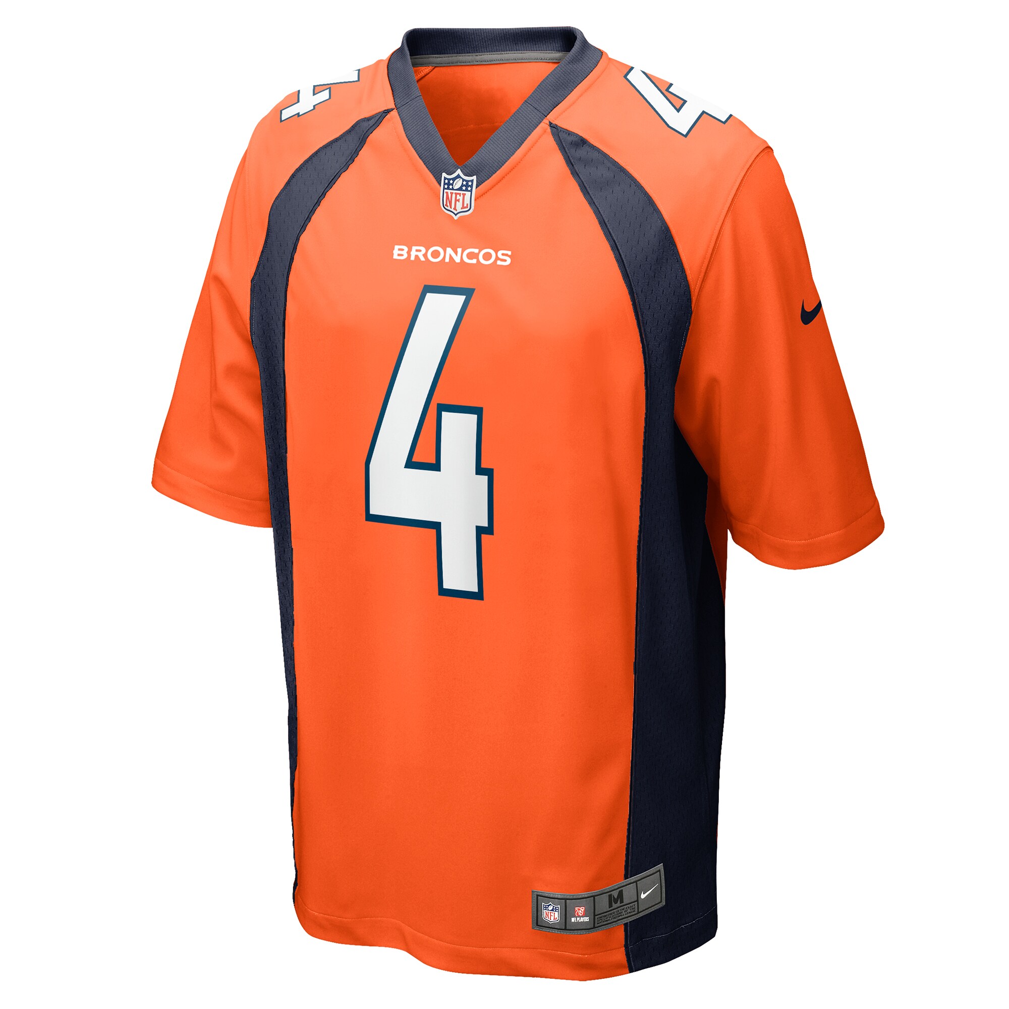 Alternative view of Jarrett Stidham Denver Broncos Game Jersey - Men's