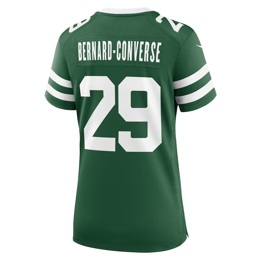 Jarrick Bernard-Converse #29 New York Jets Game Jersey - Women's | Legacy Green - Image 3