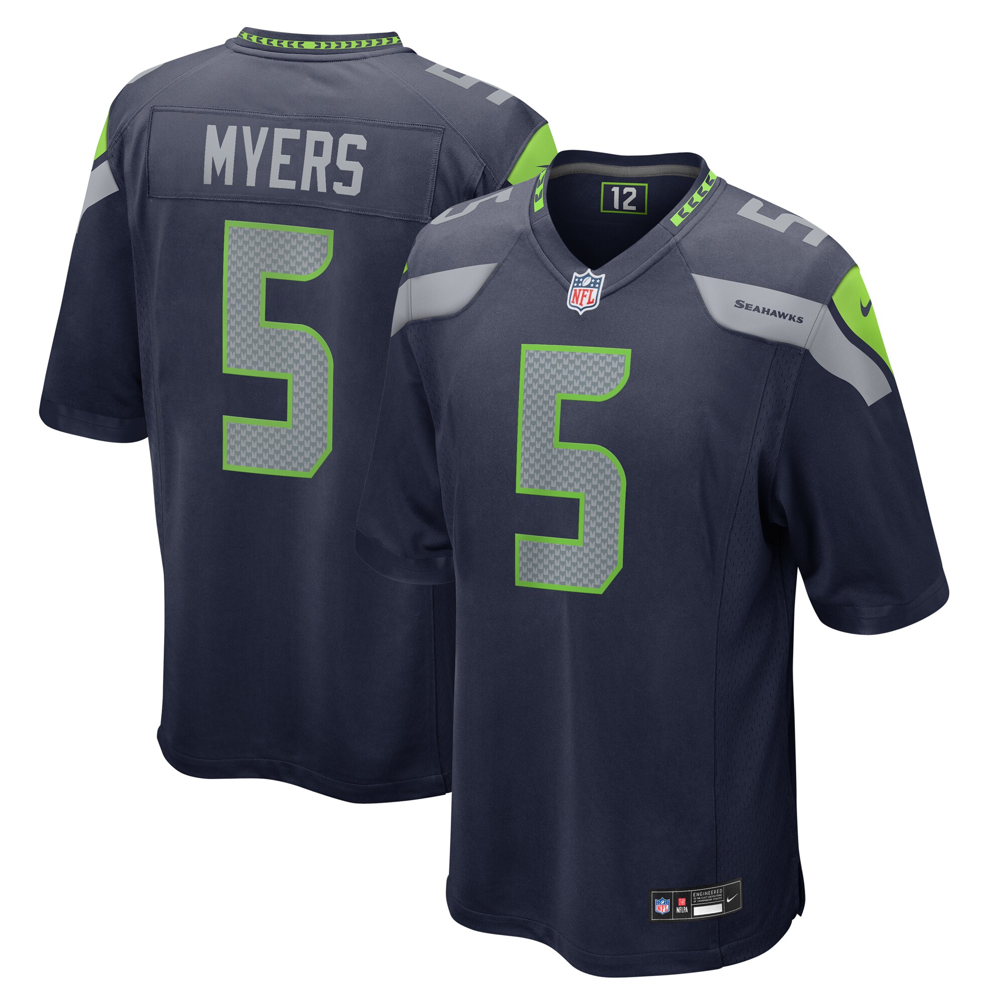 Jason Myers Seattle Seahawks Game Jersey - Men's