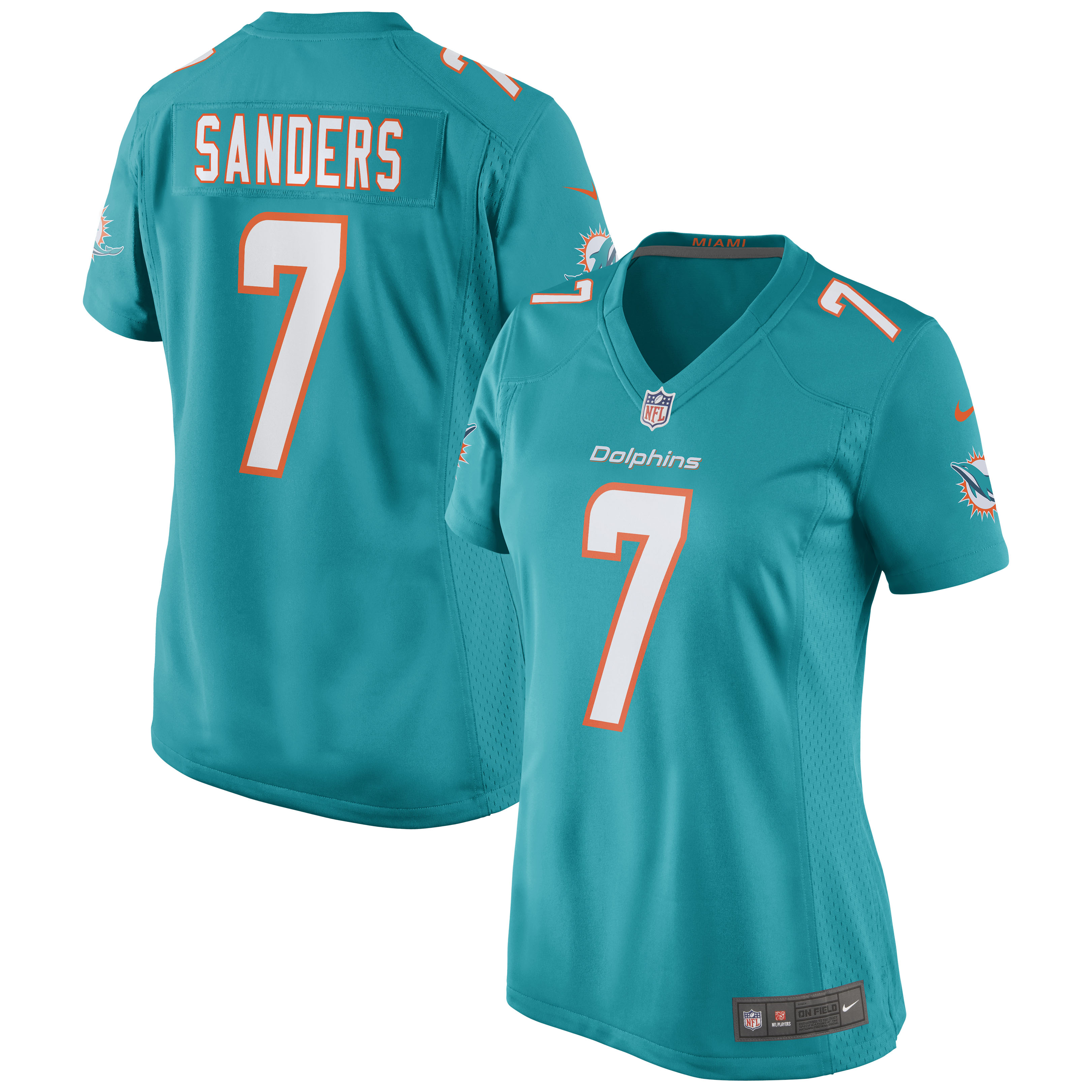 Jason Sanders Miami Dolphins Game Jersey - Women's