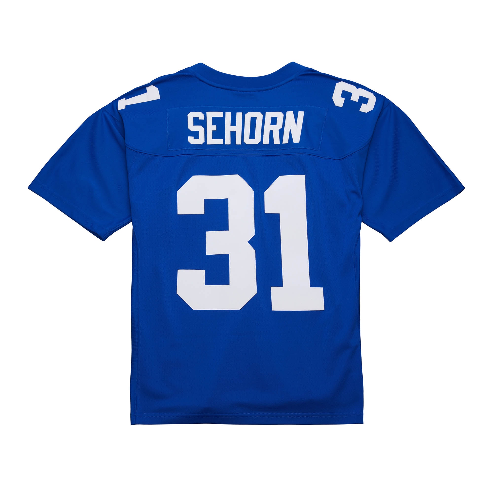 Alternative view of Jason Sehorn Mitchell & Ness New York Giants Game Jersey - Men's