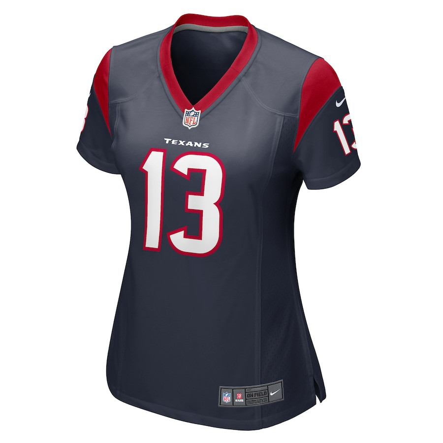 Alternative view of Jason Verrett #13 Houston Texans Game Jersey - Women's | Navy