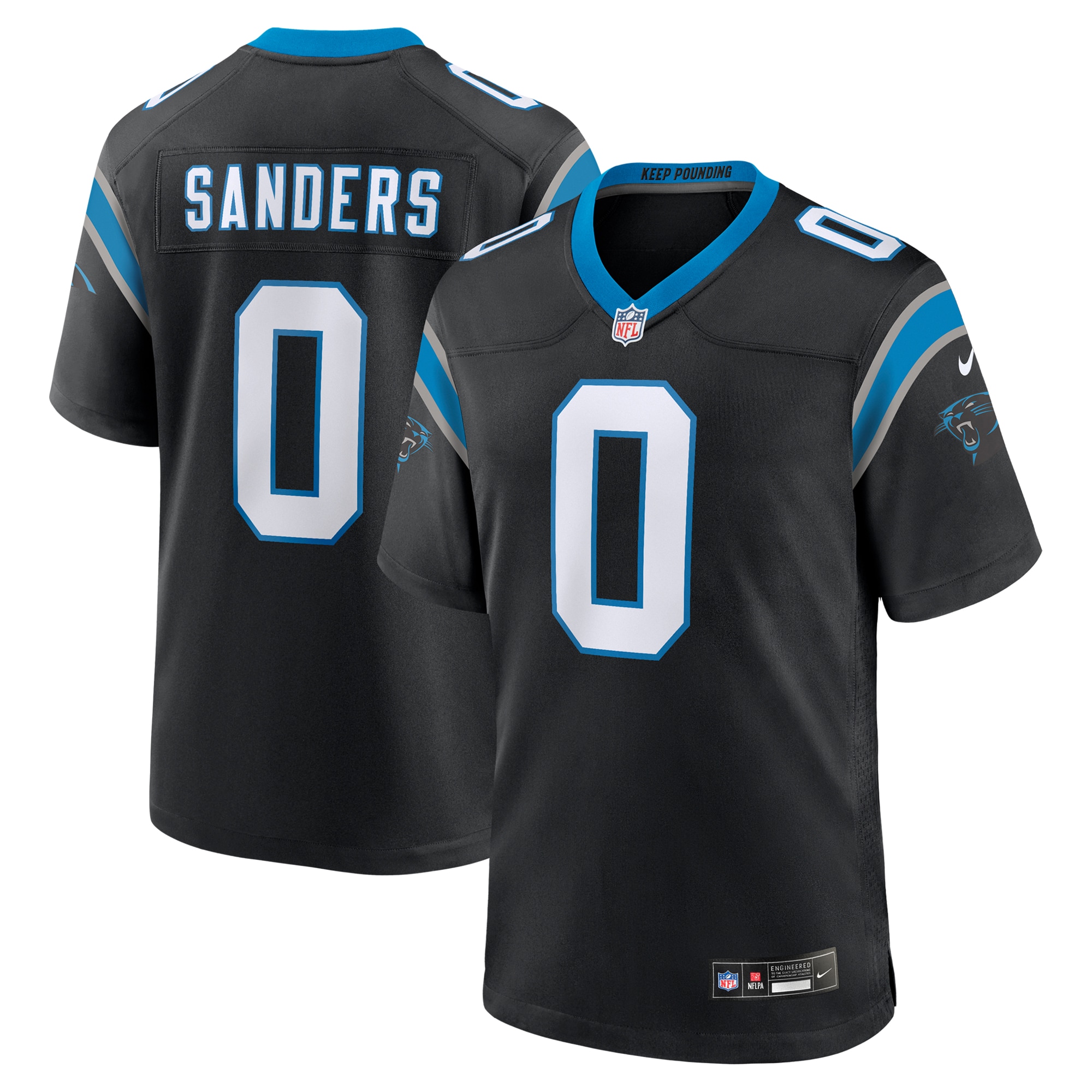 Ja'Tavion Sanders Carolina Panthers Game Jersey - Men's