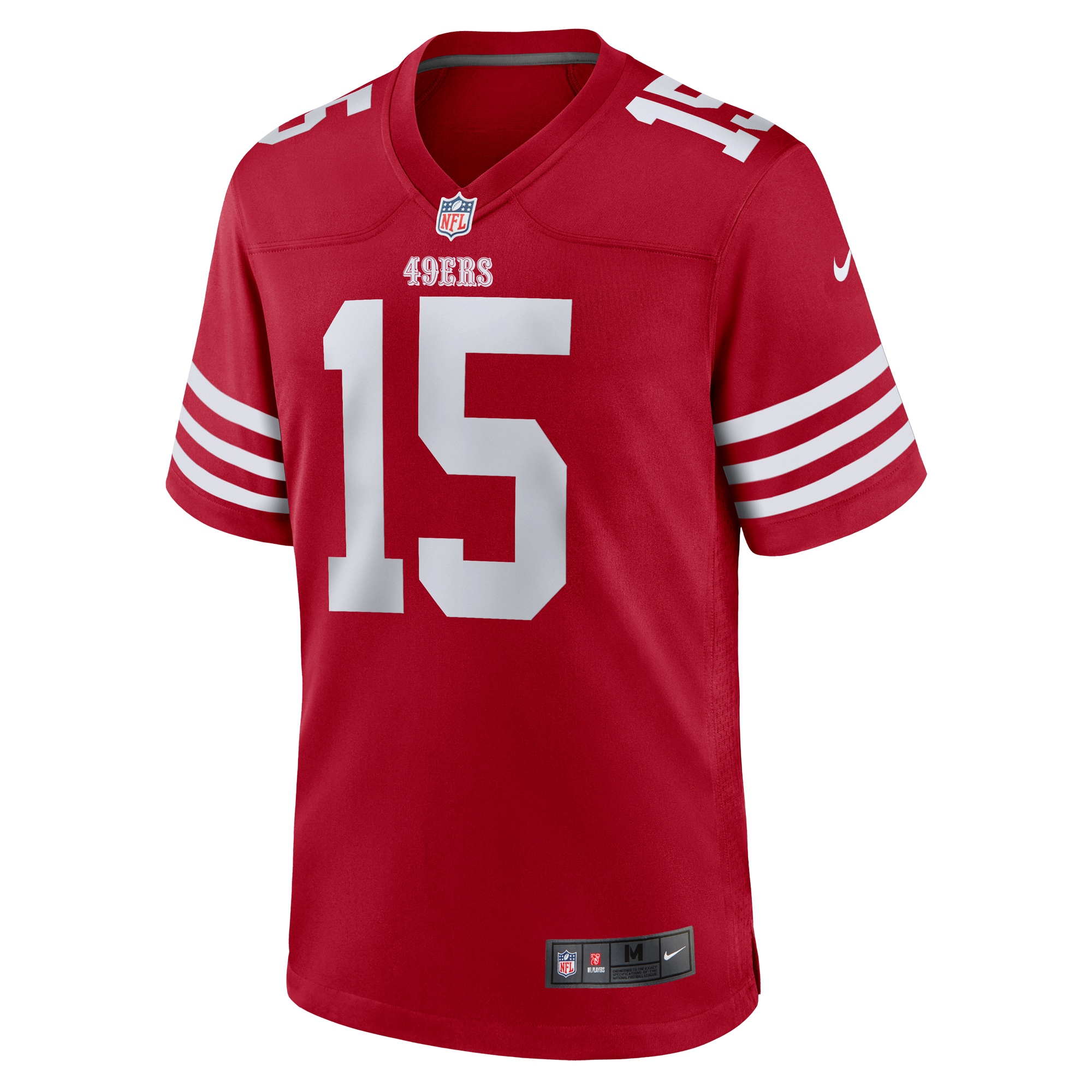 Alternative view of Jauan Jennings San Francisco 49ers Game Jersey - Men's