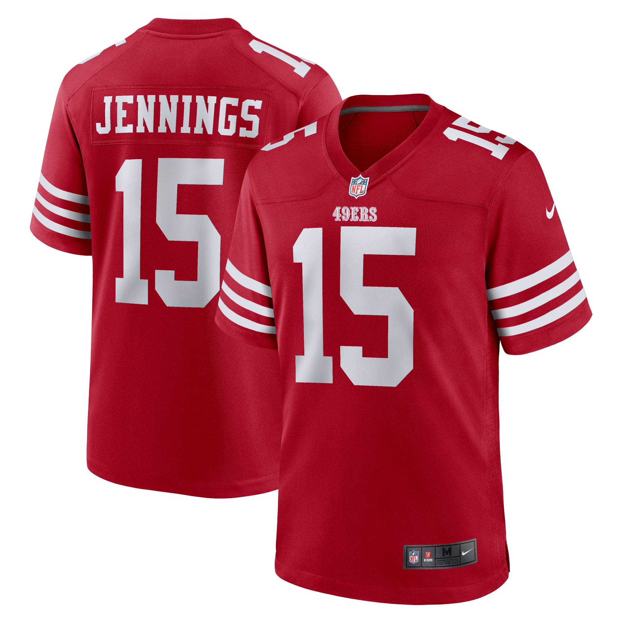Jauan Jennings San Francisco 49ers Game Jersey - Men's