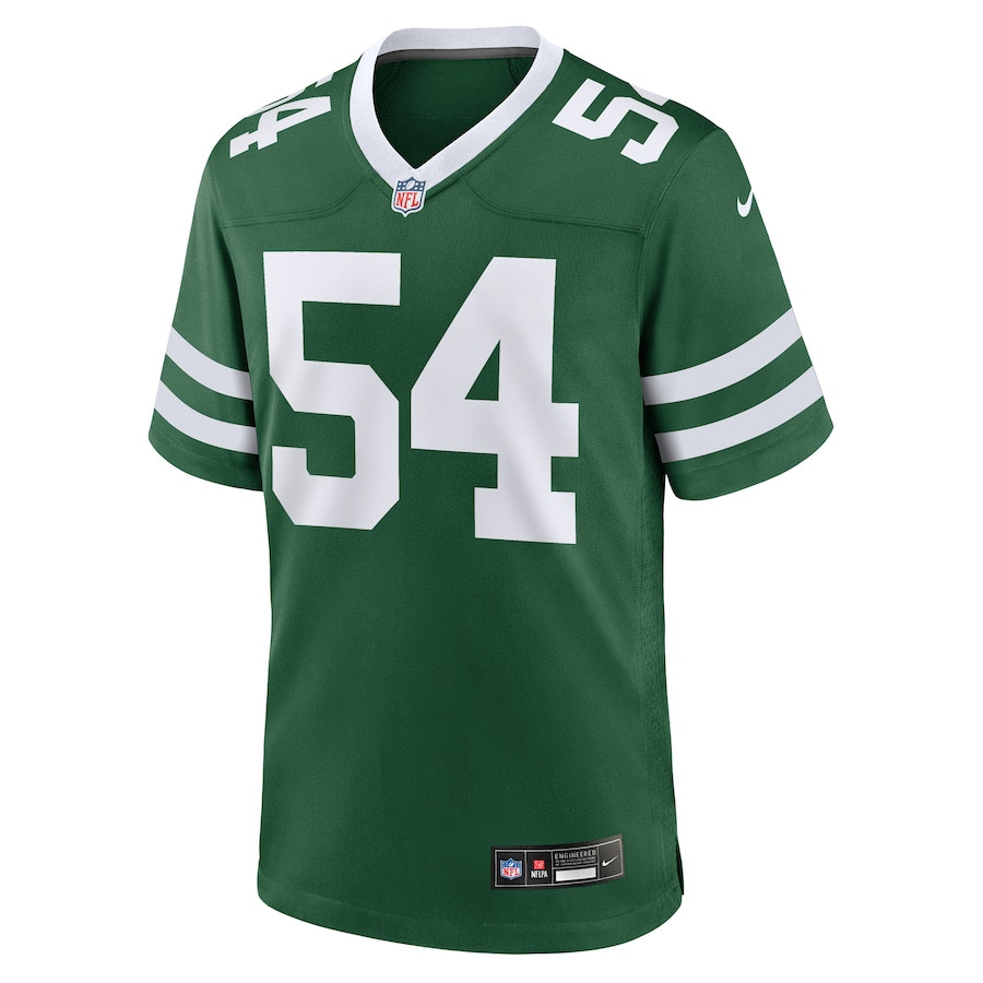 Alternative view of Javon Kinlaw #54 New York Jets Game Jersey - Men's | Legacy Green