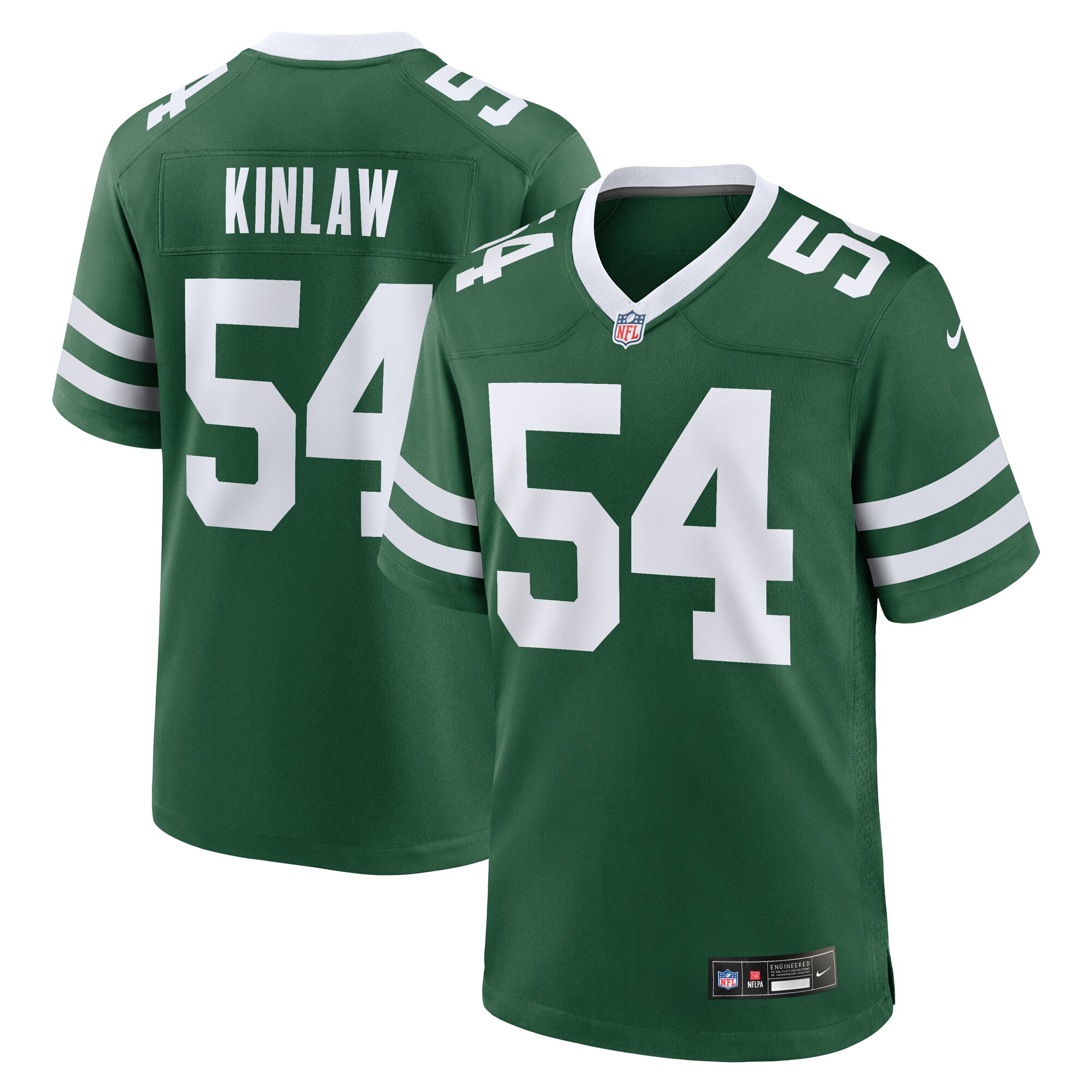 Javon Kinlaw New York Jets Game Jersey - Men's