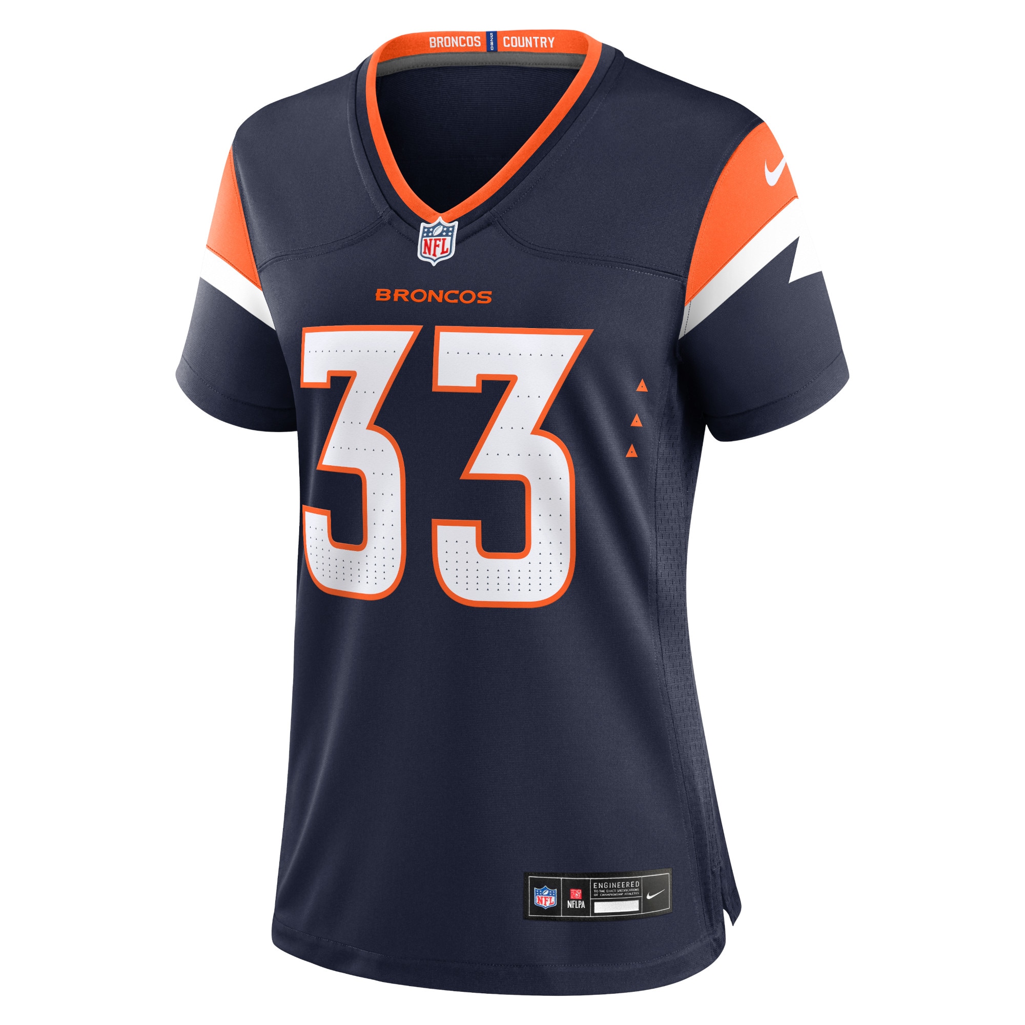 Alternative view of Javonte Williams Denver Broncos Alternate Game Jersey - Women's