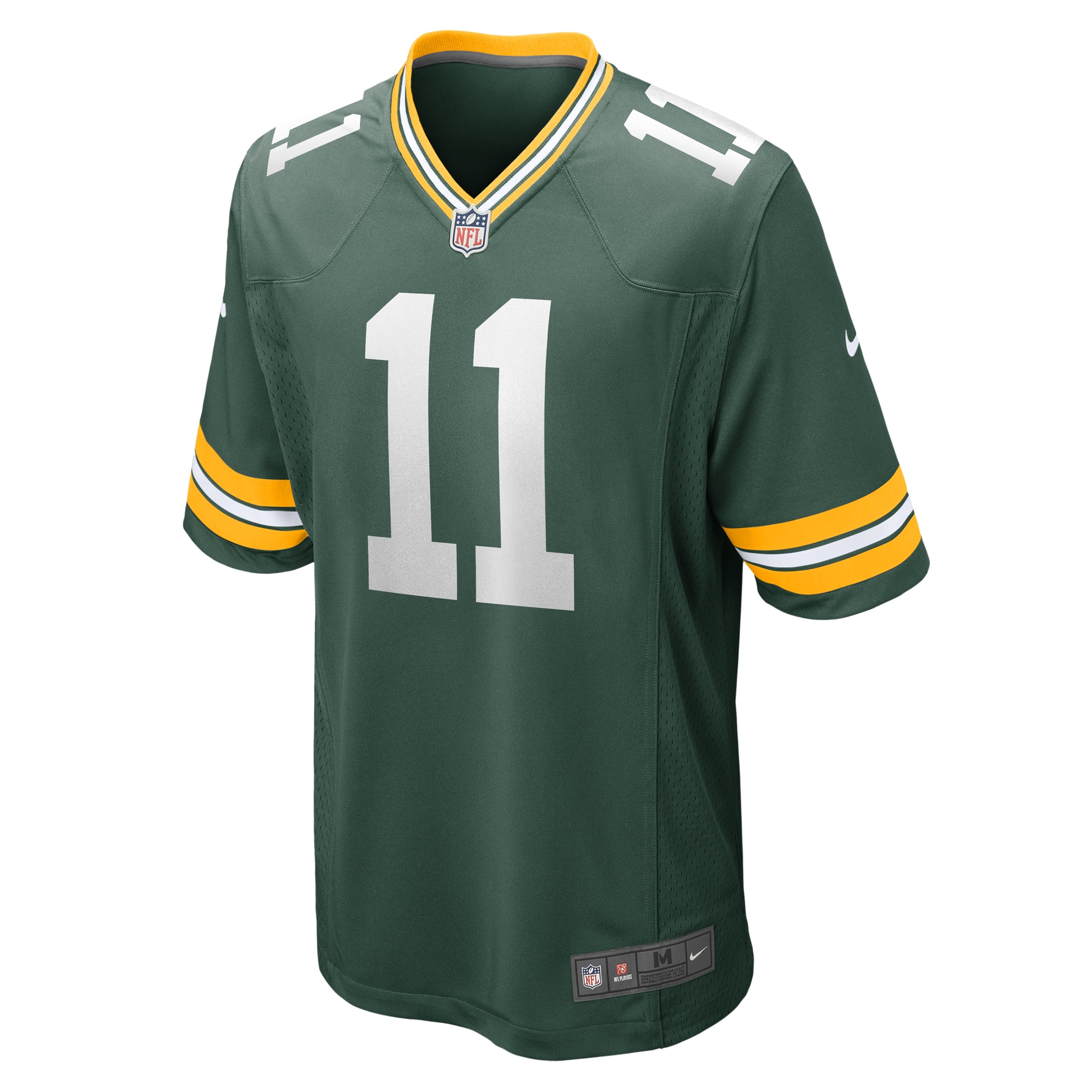 Alternative view of Jayden Reed Green Bay Packers Game Jersey - Men's