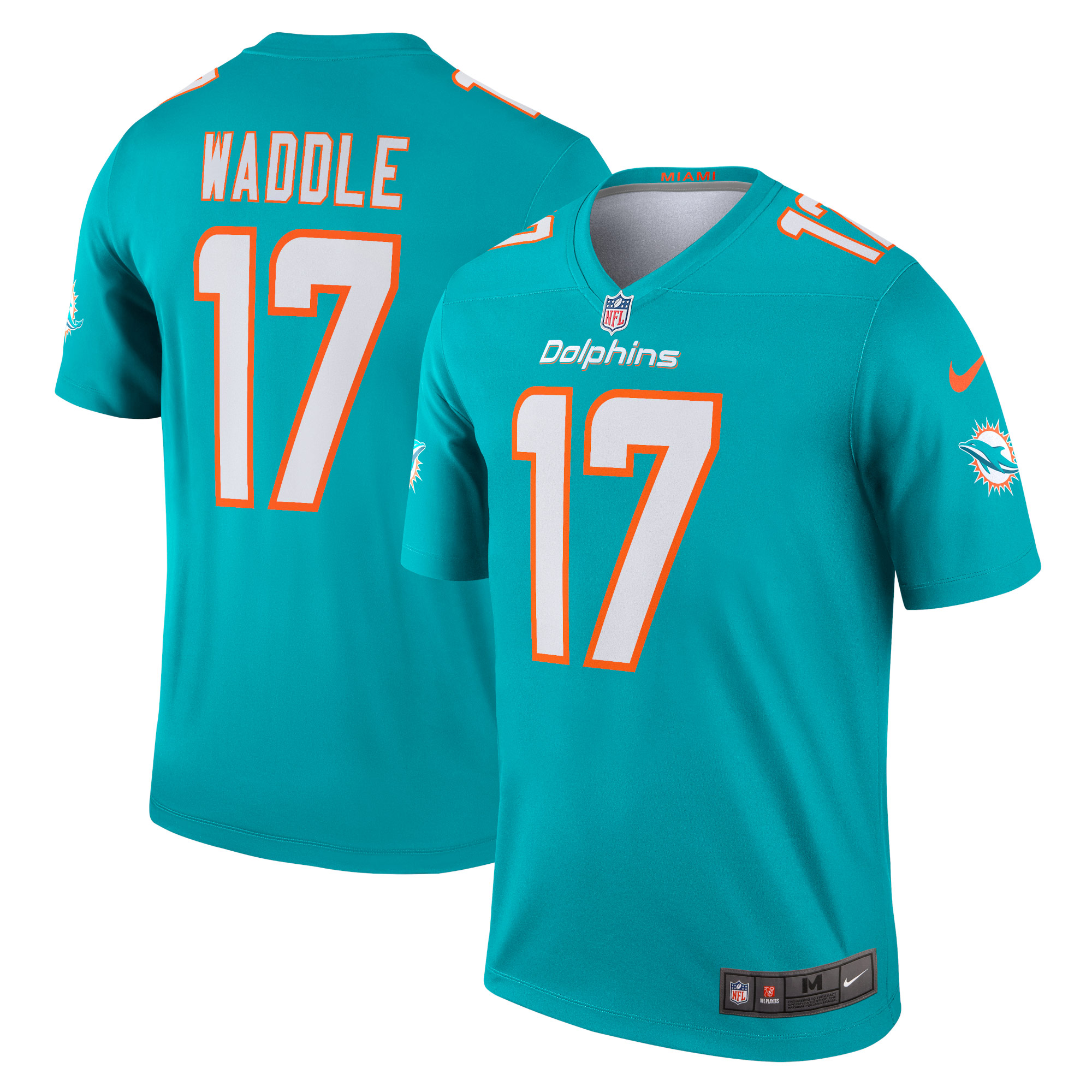 Jaylen Waddle Miami Dolphins Legend Jersey - Men's