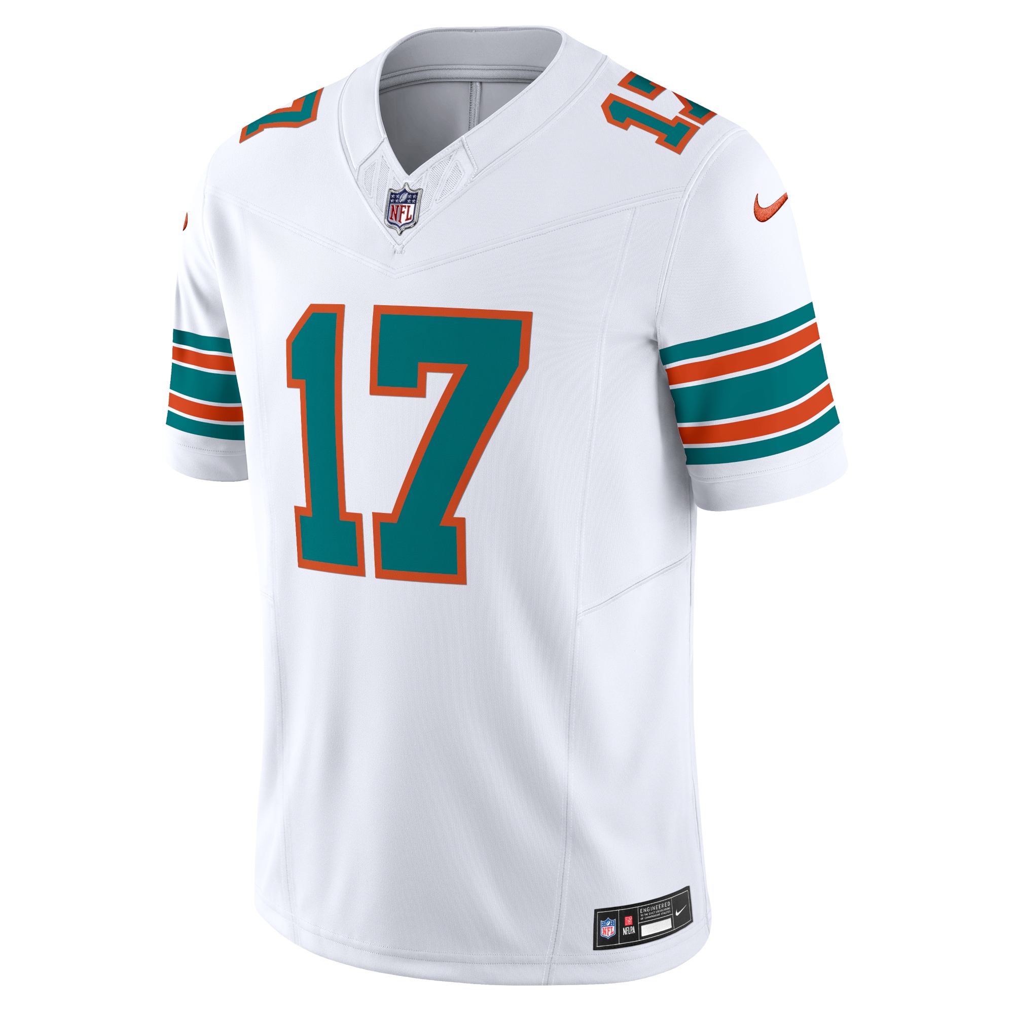 Alternative view of Jaylen Waddle Miami Dolphins Vapor F.U.S.E. Limited Jersey - Men's