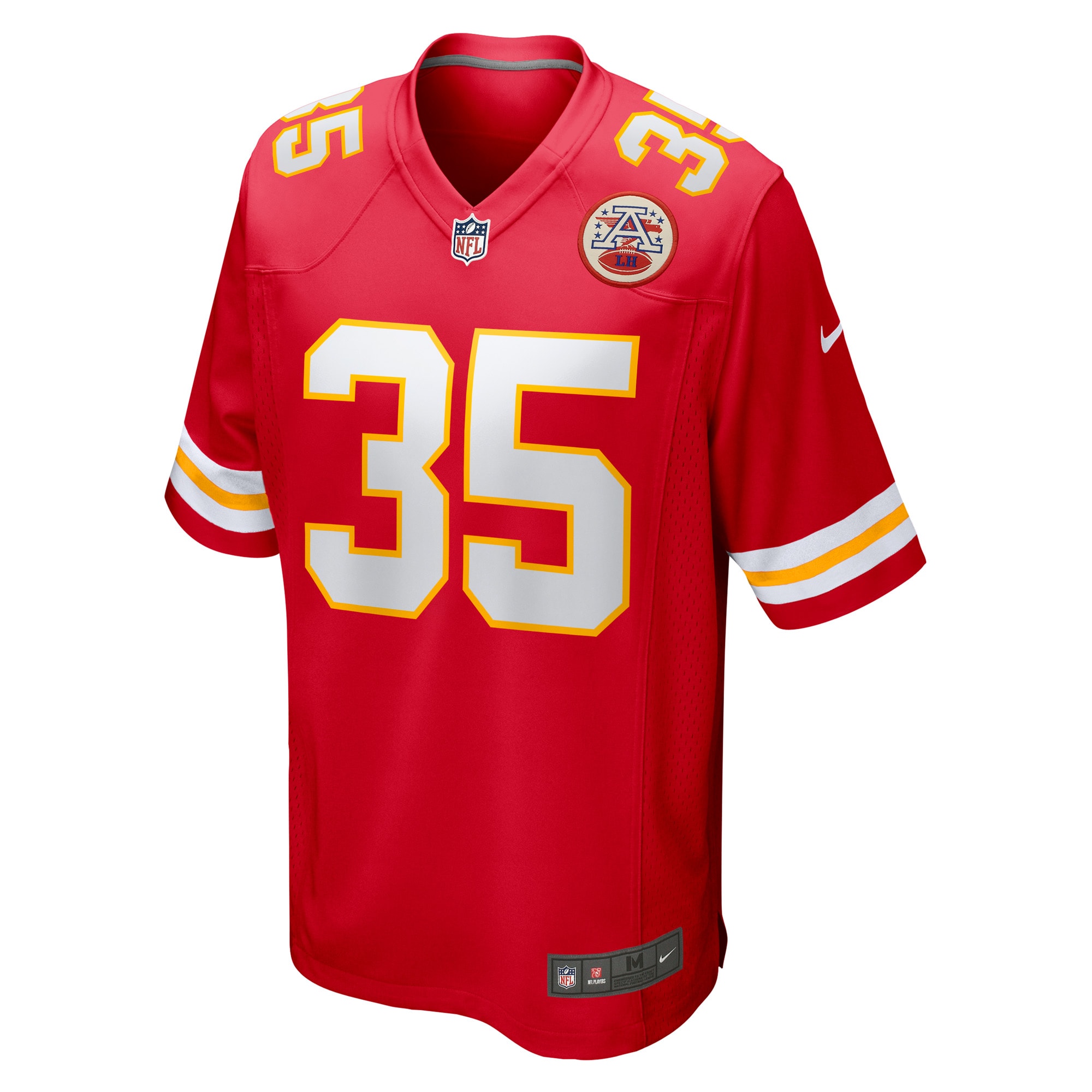Alternative view of Jaylen Watson Kansas City Chiefs Game Jersey - Men's