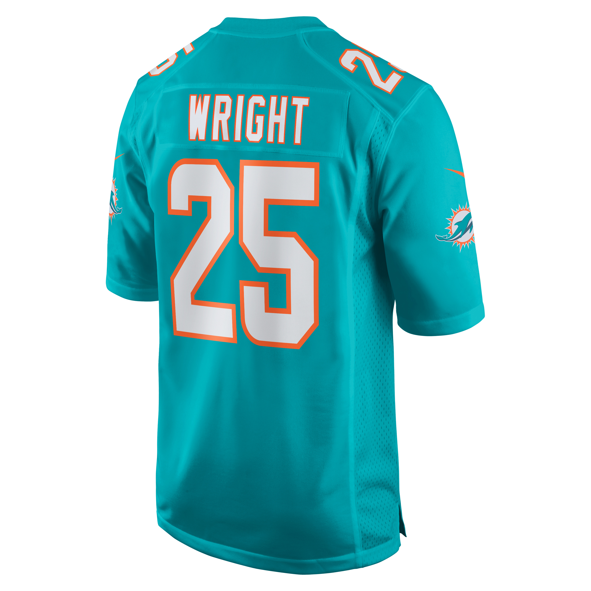 Jaylen Wright Miami Dolphins Game Jersey - Men's - Image 3