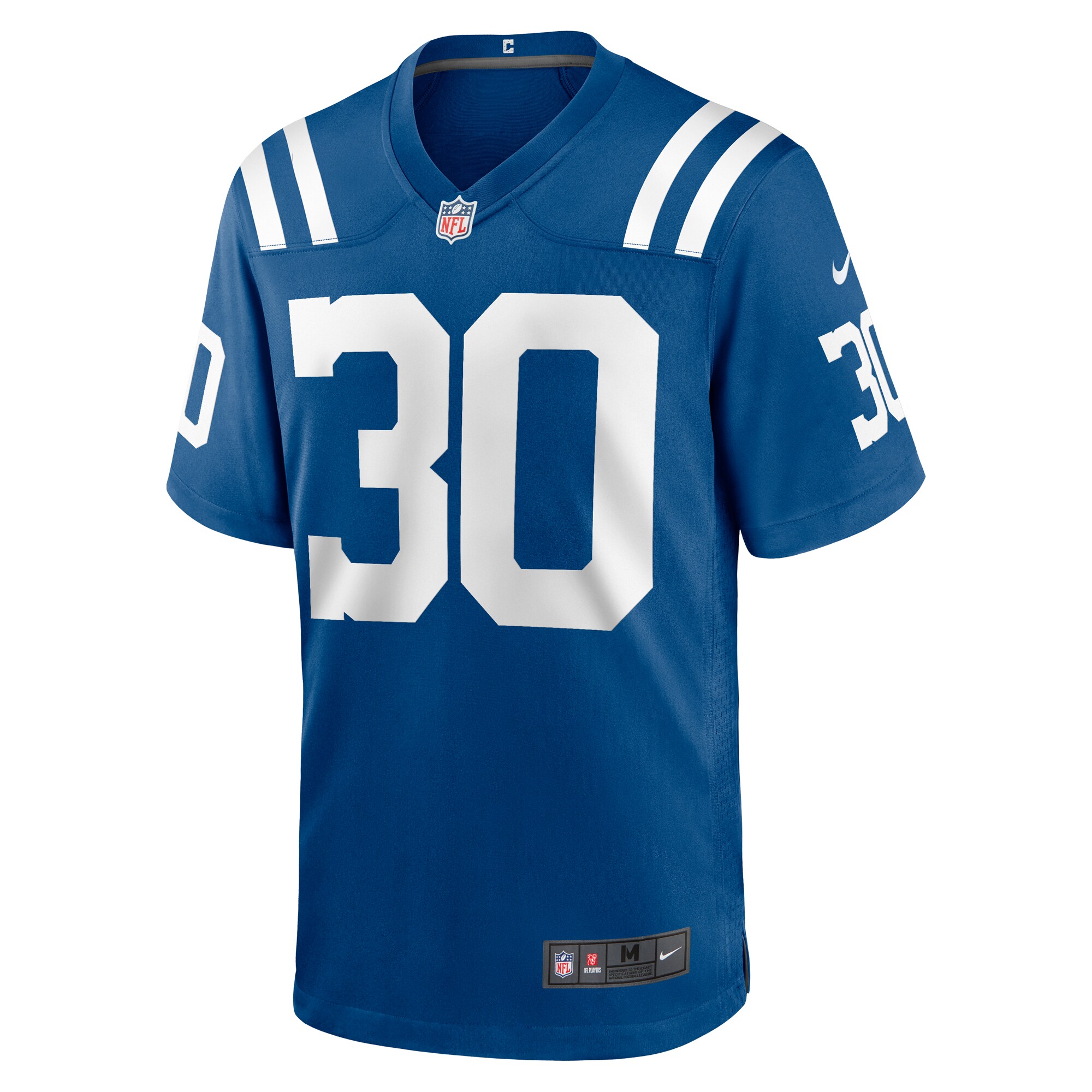 Alternative view of Jaylin Simpson Indianapolis Colts Game Jersey - Men's