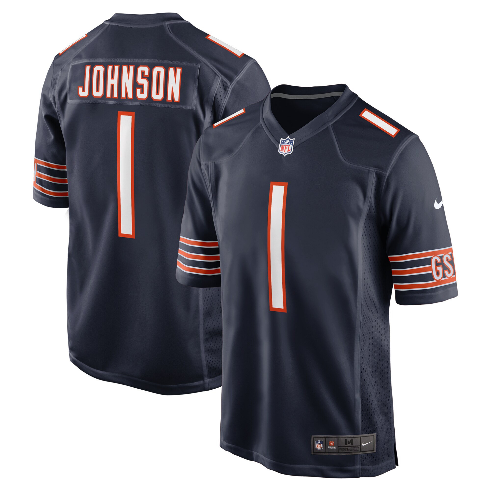 Jaylon Johnson Chicago Bears Game Jersey - Men's