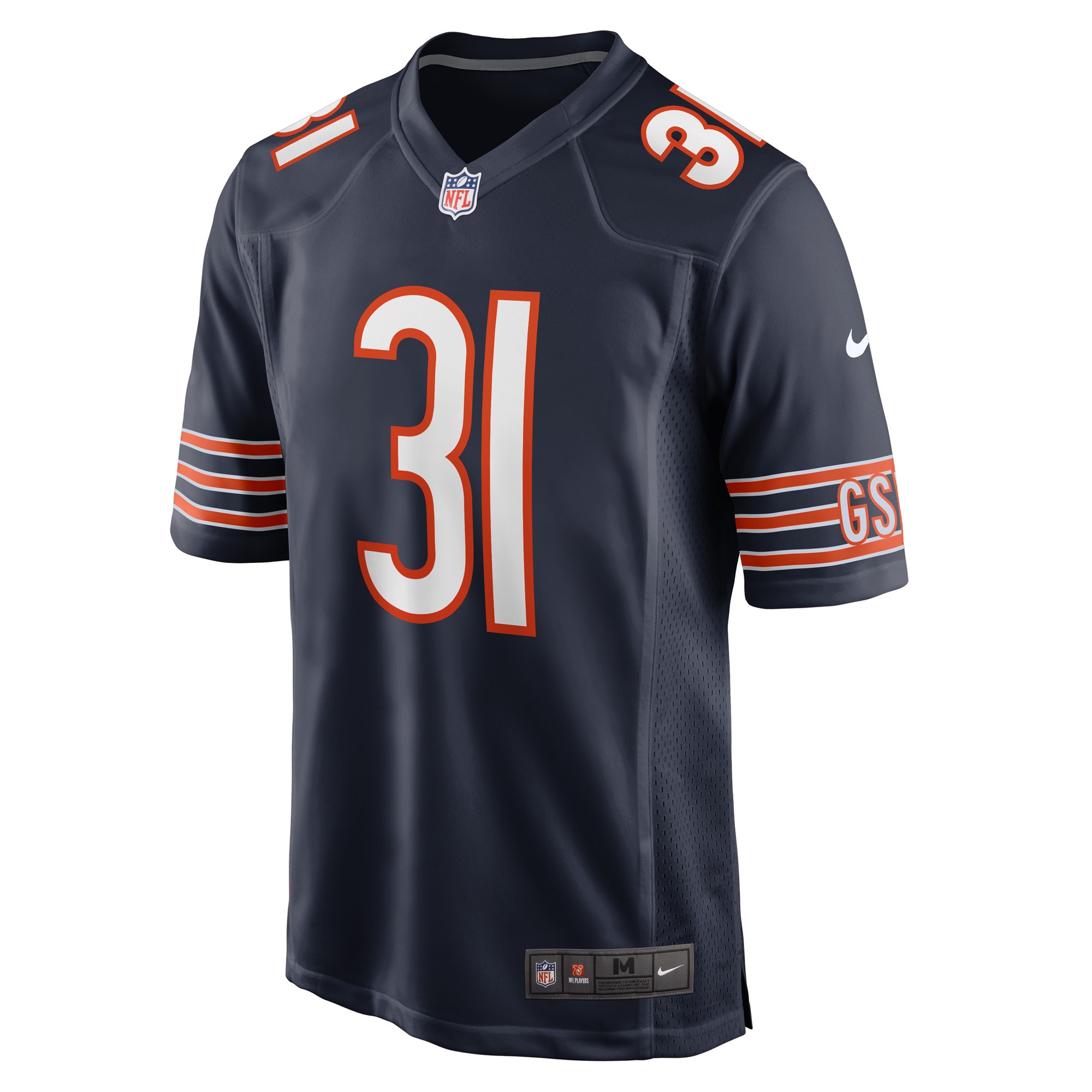 Alternative view of Jaylon Jones Chicago Bears Game Jersey - Men's