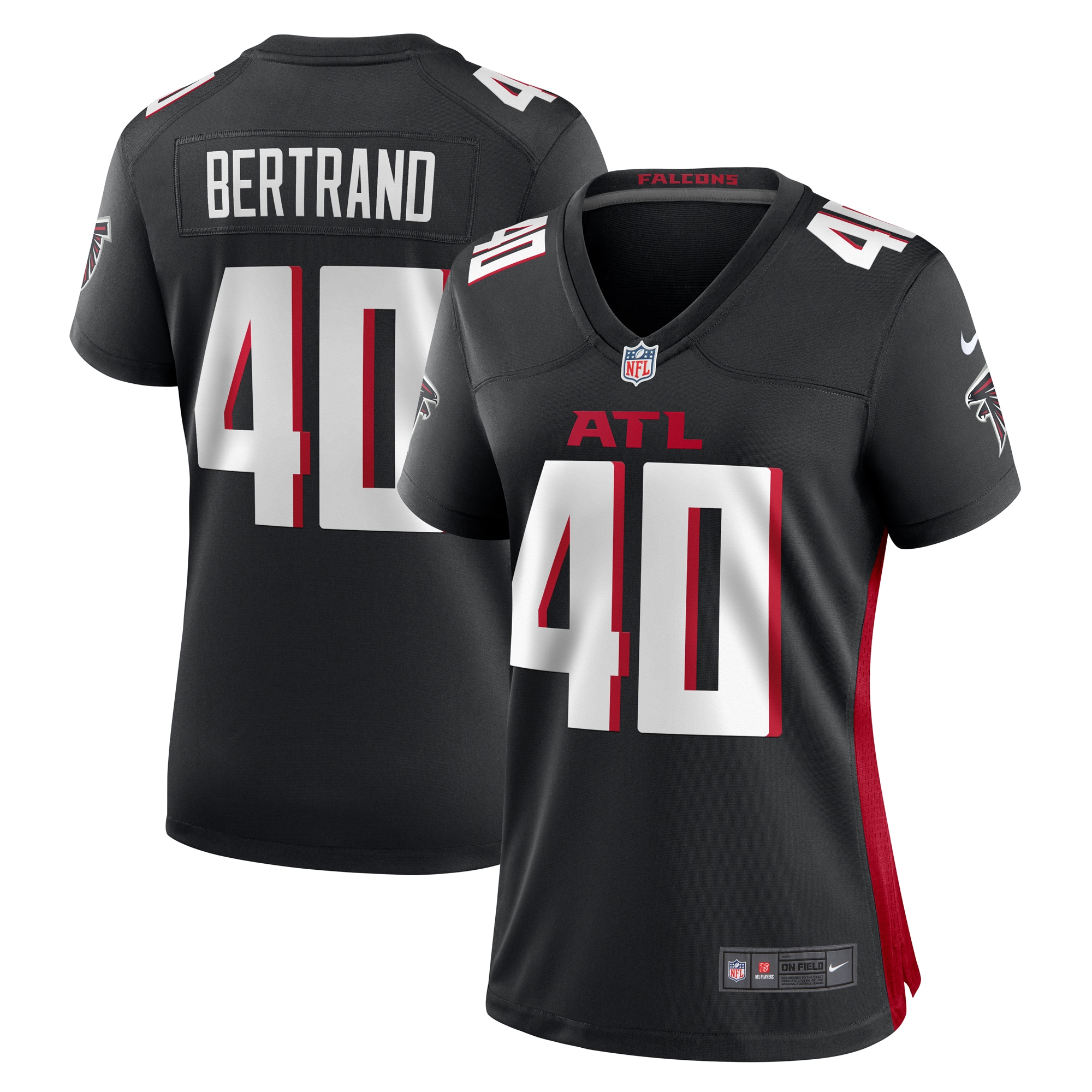 JD Bertrand Atlanta Falcons Game Jersey - Women's