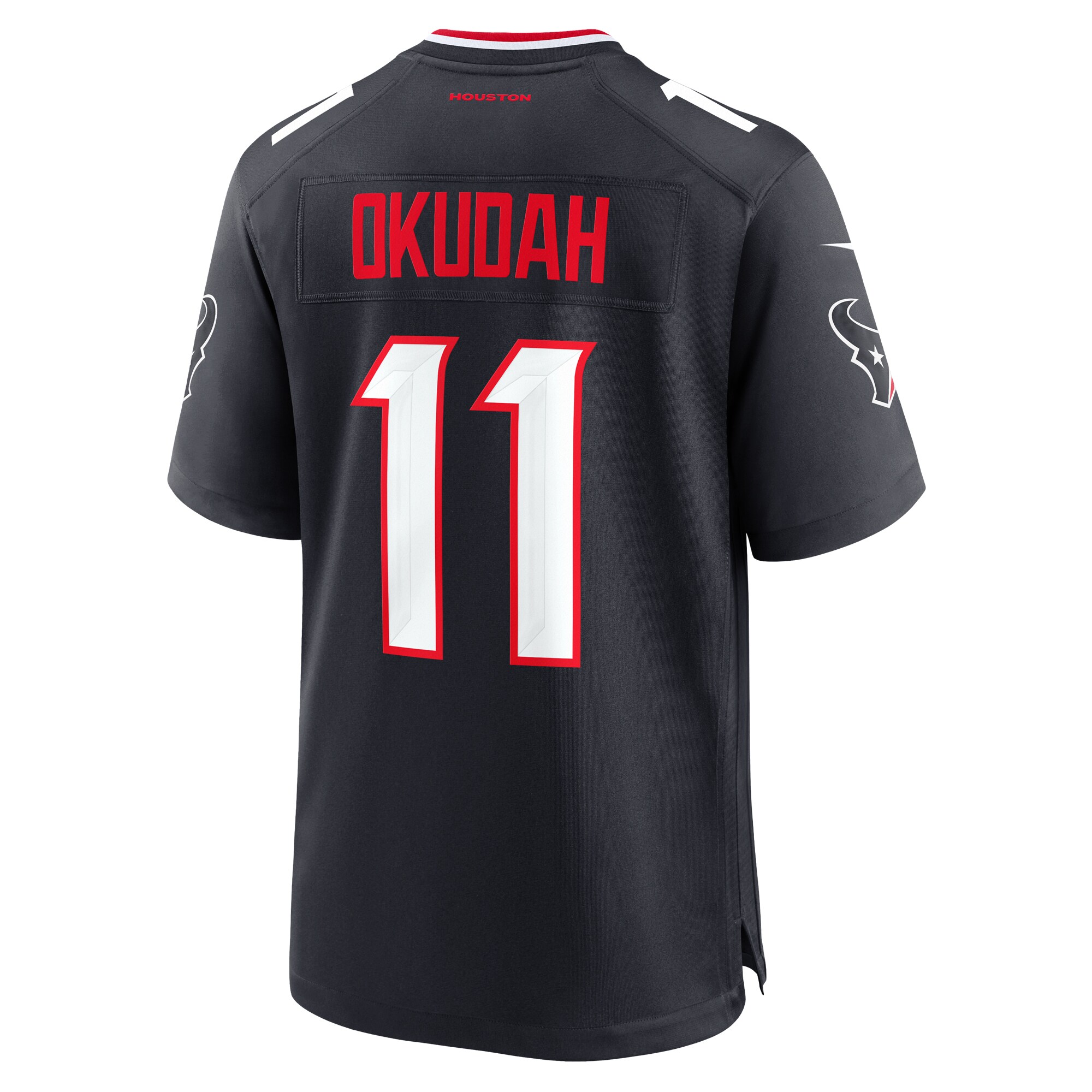Jeff Okudah Houston Texans Game Jersey - Men's - Image 3