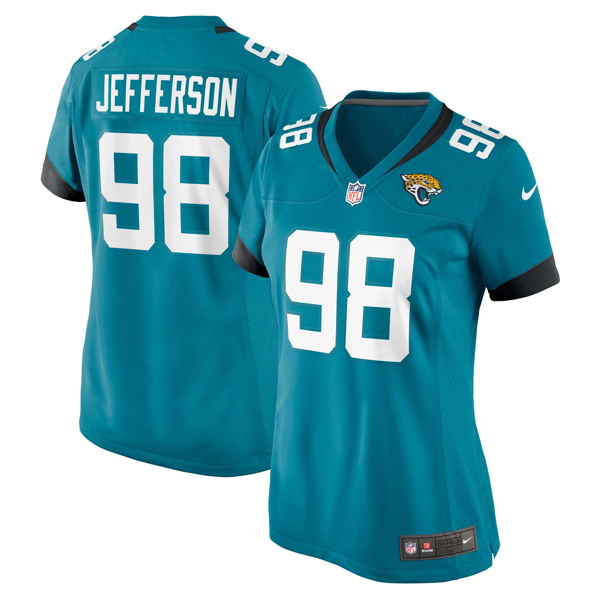 Jefferson Jacksonville Jaguars Game Jersey - Women's